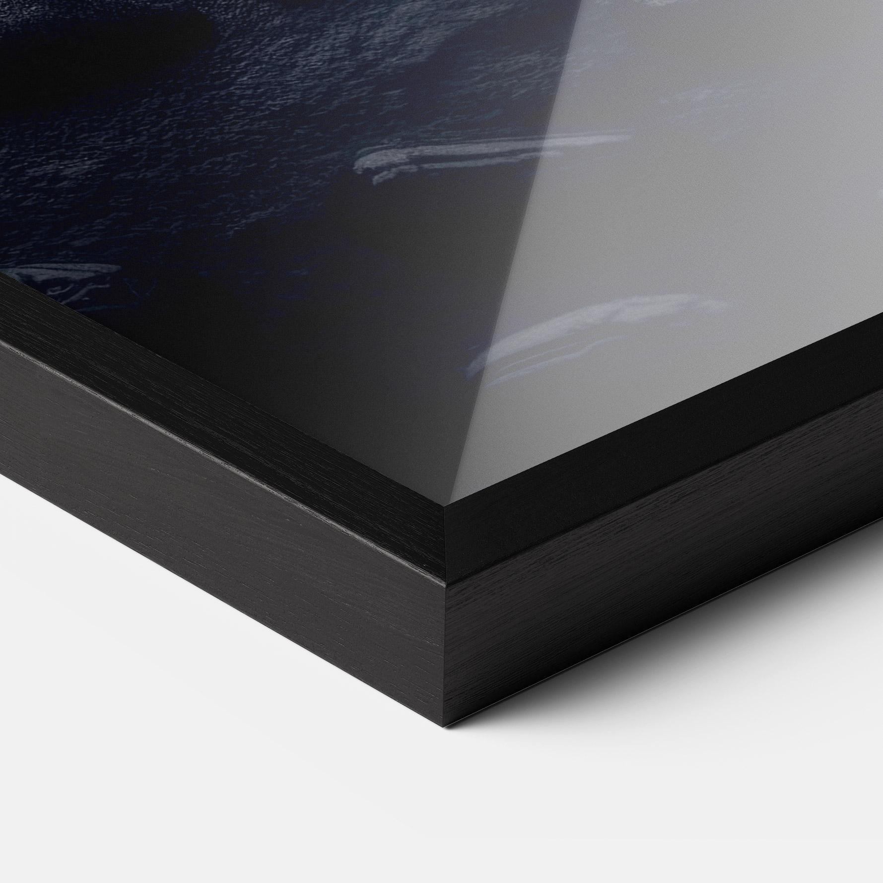 Poster Înrămat Realistic Spa Leaf mockup 3