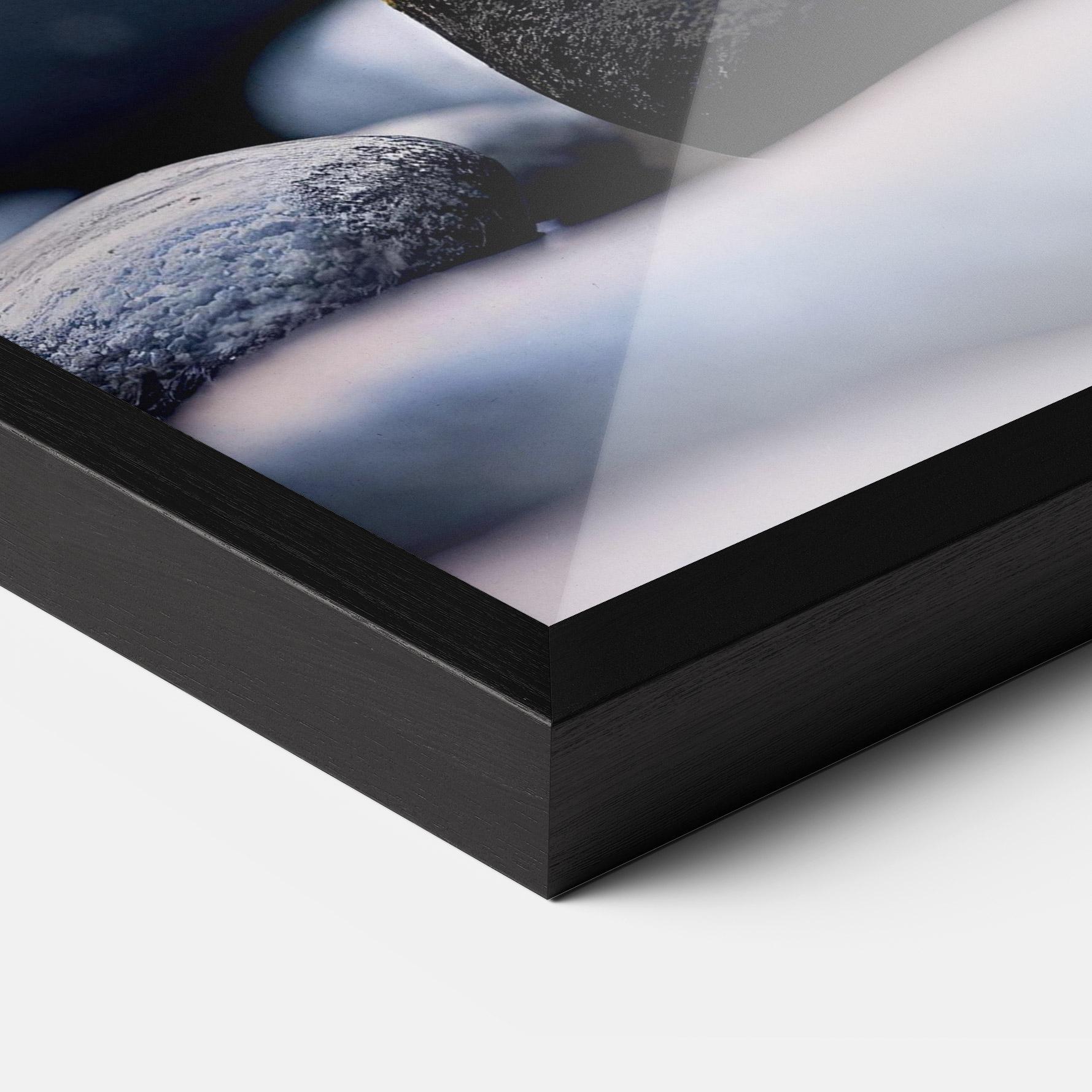 Poster Înrămat Tiny Flower Rock mockup 3