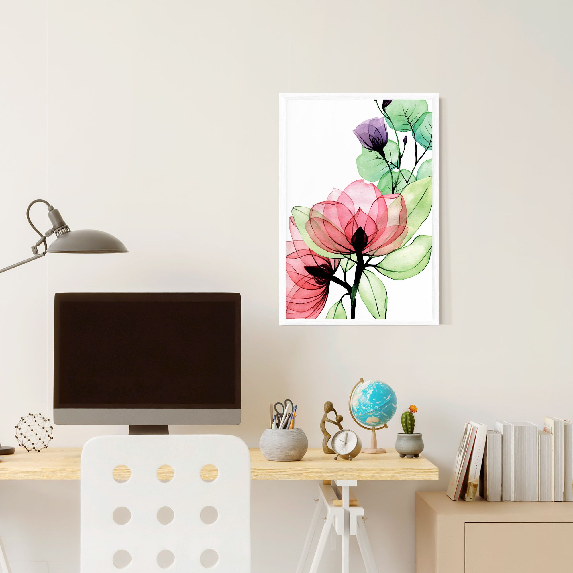 Pink Green Nature mockup 6