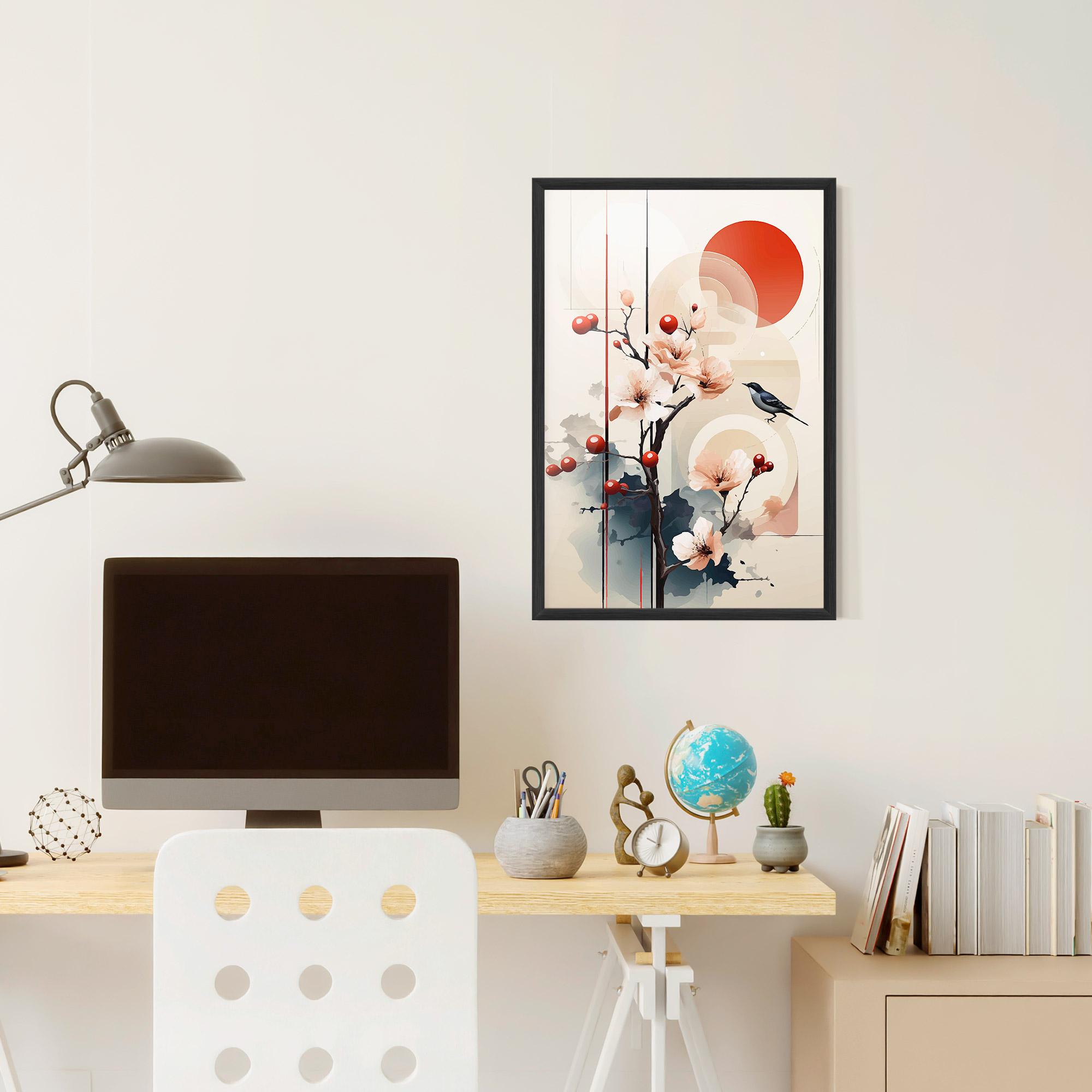 Poster Înrămat Cream Nature mockup 6