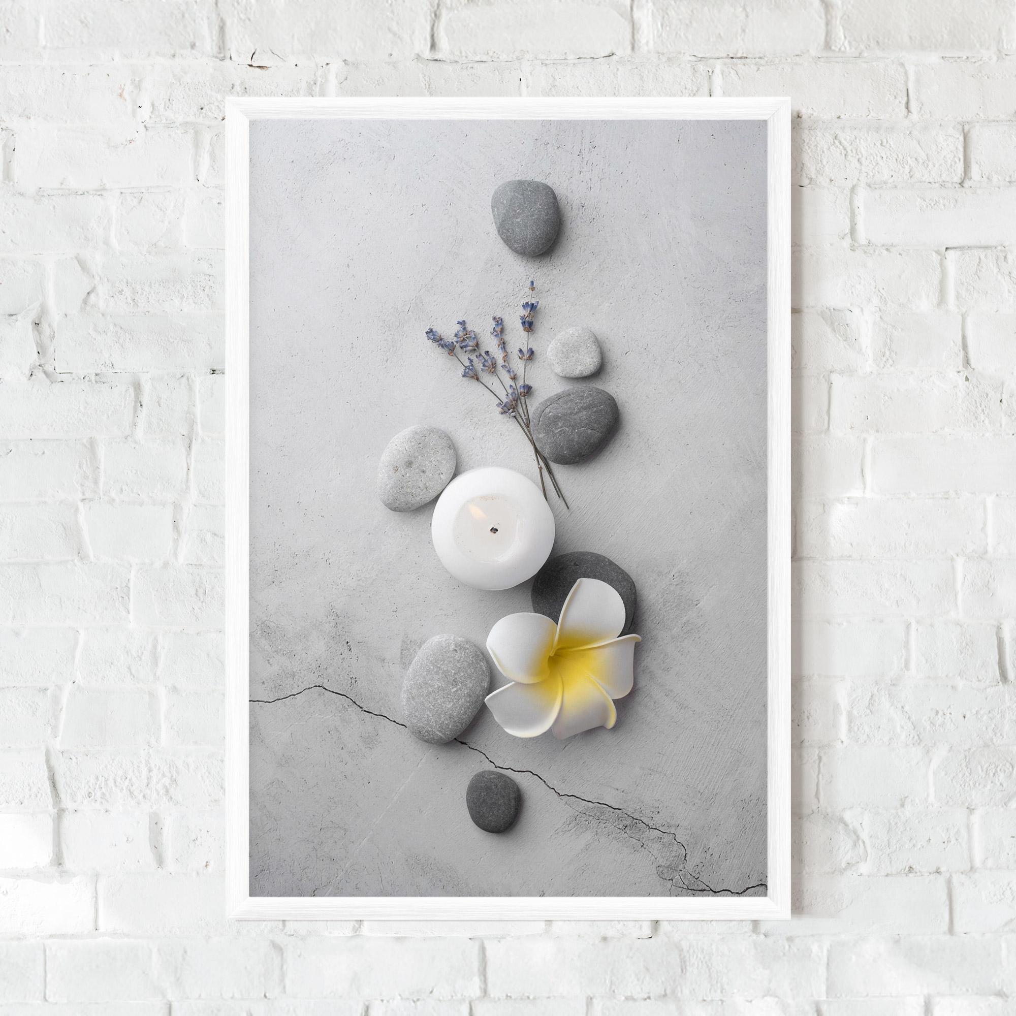 Poster Înrămat Feng Shui Stones mockup 0