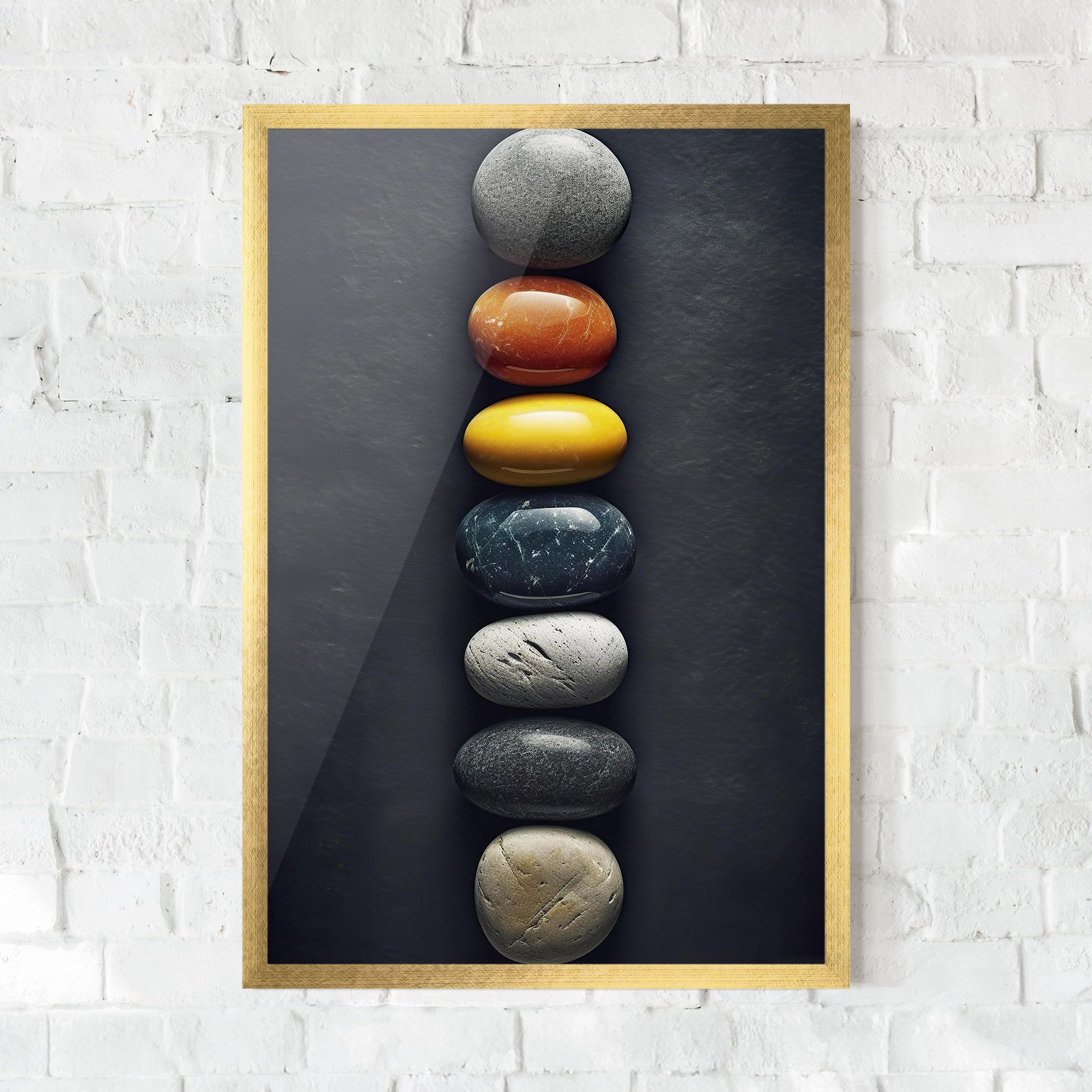 Zen Colorful Stones mockup 0