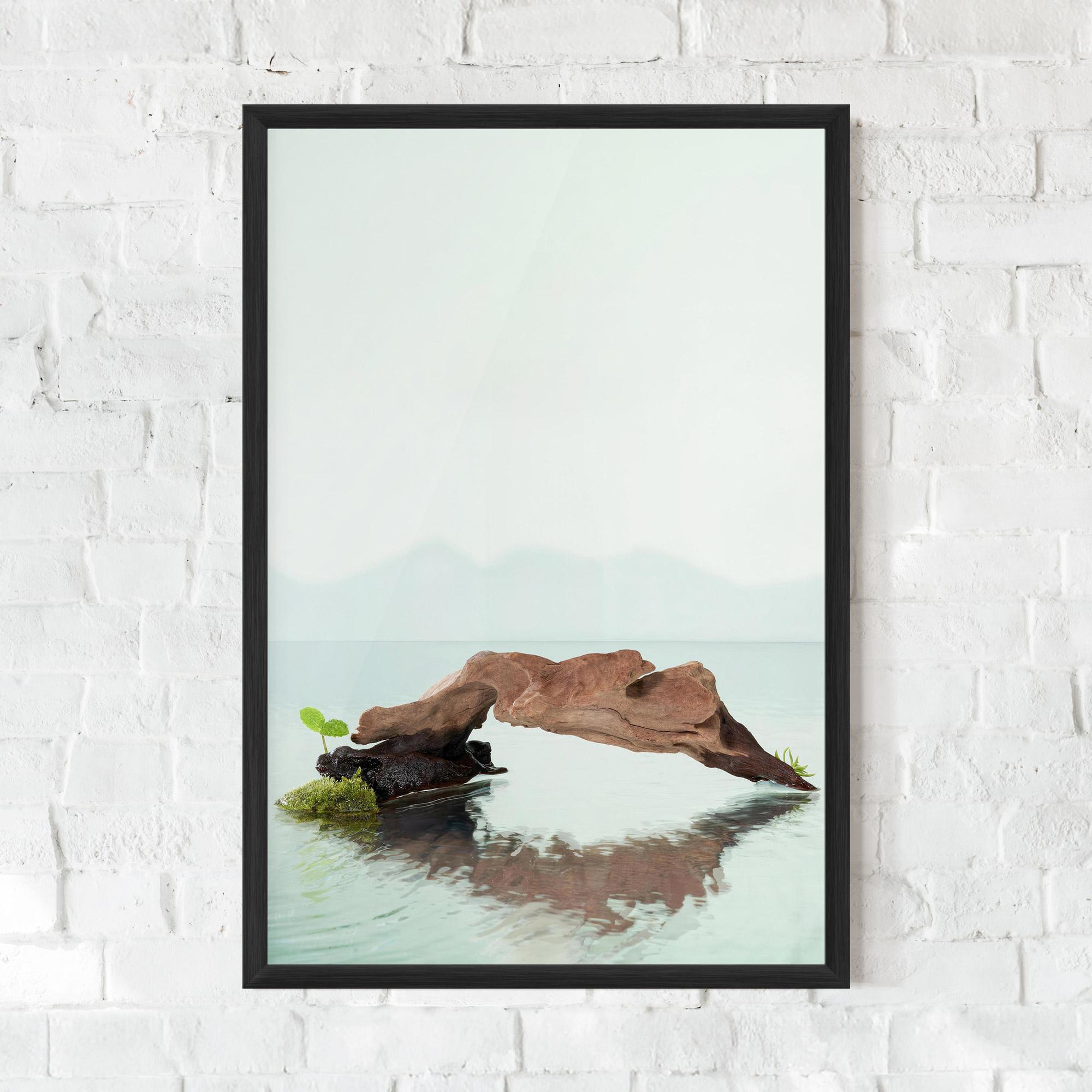 Poster Înrămat Water Rock View mockup 0