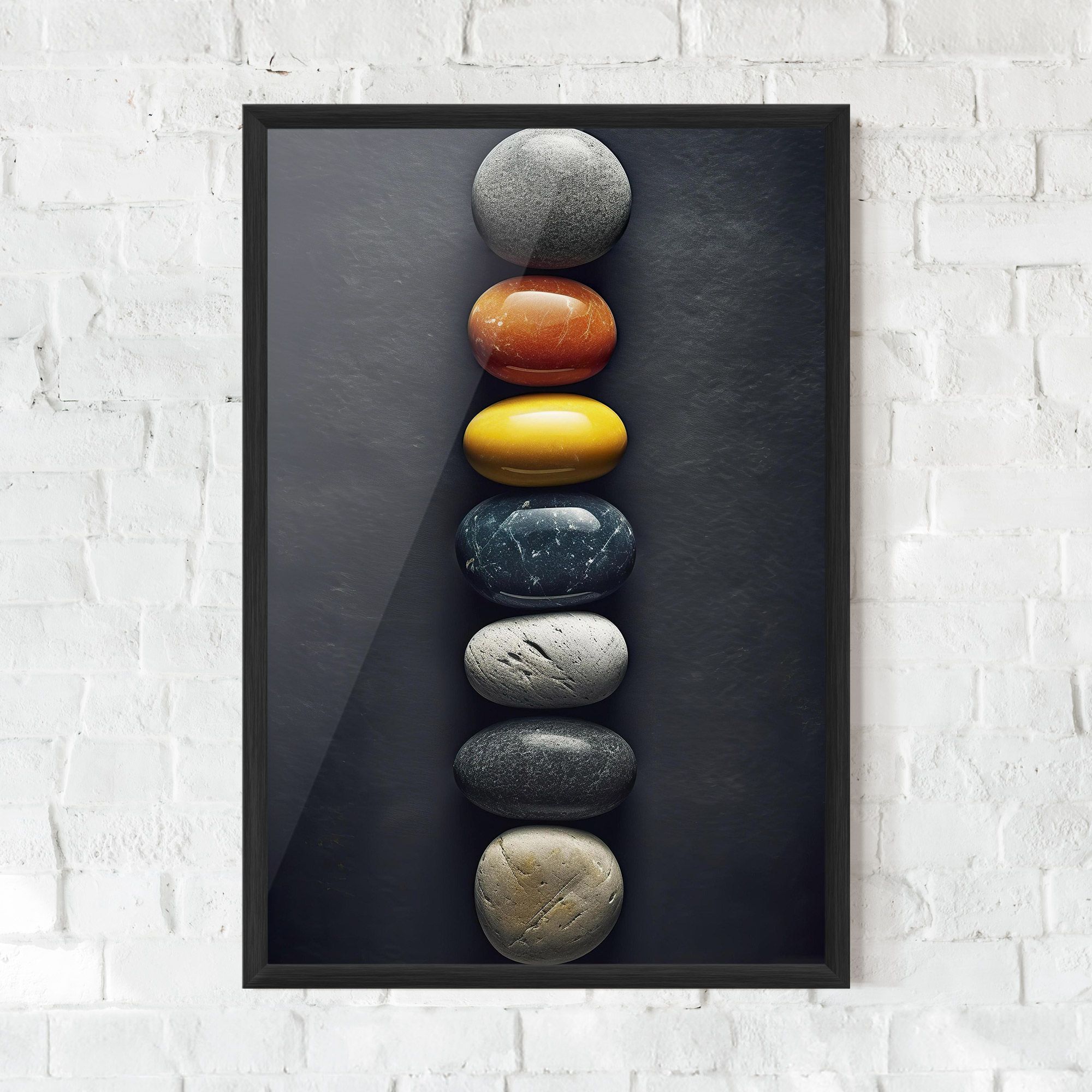Zen Colorful Stones mockup 0