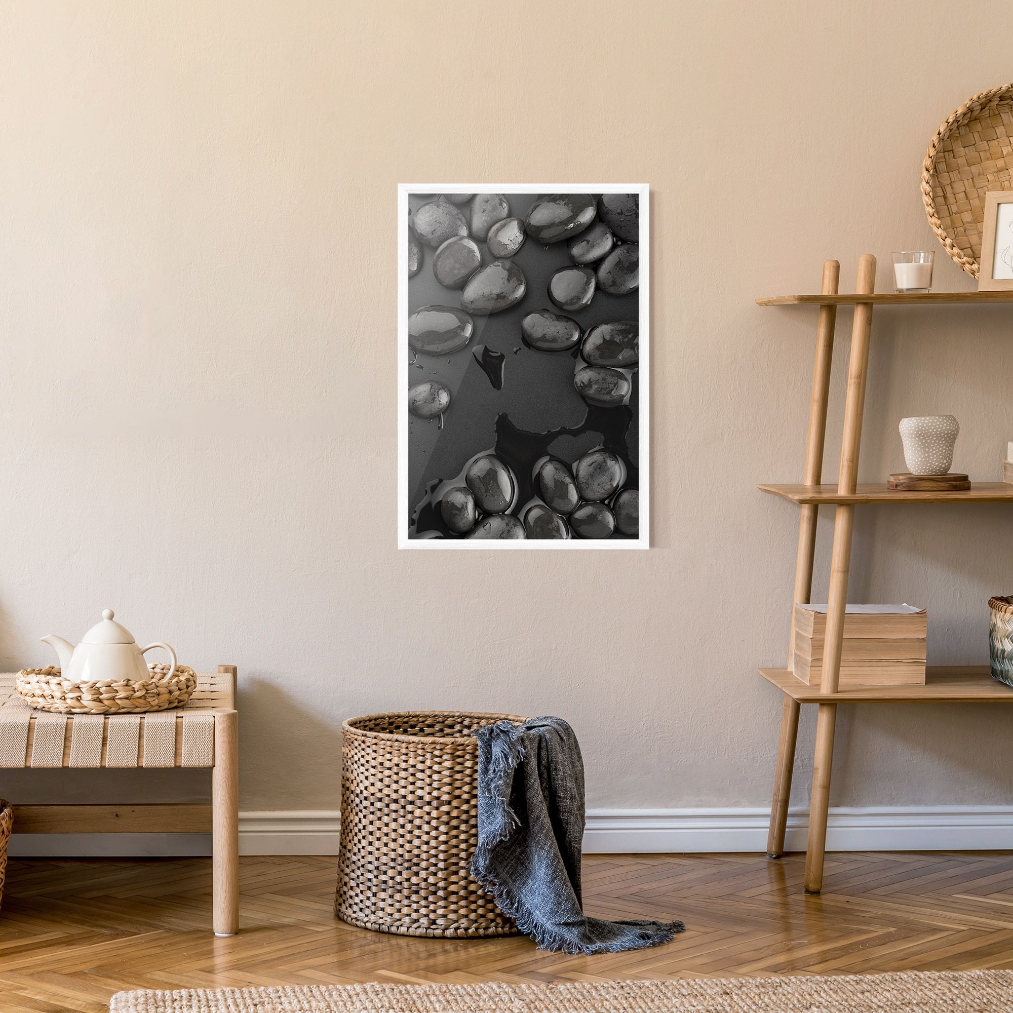 Grey Shiny Stones mockup 9