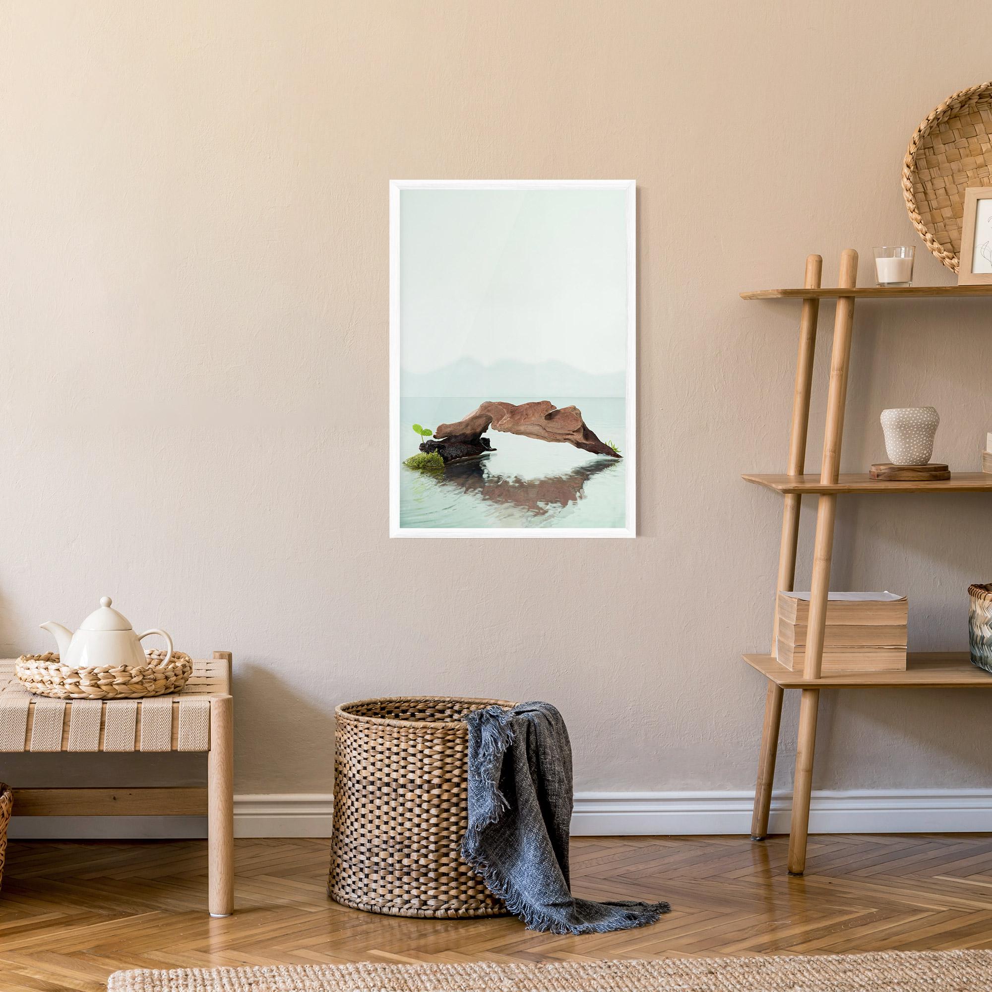 Poster Înrămat Water Rock View mockup 9