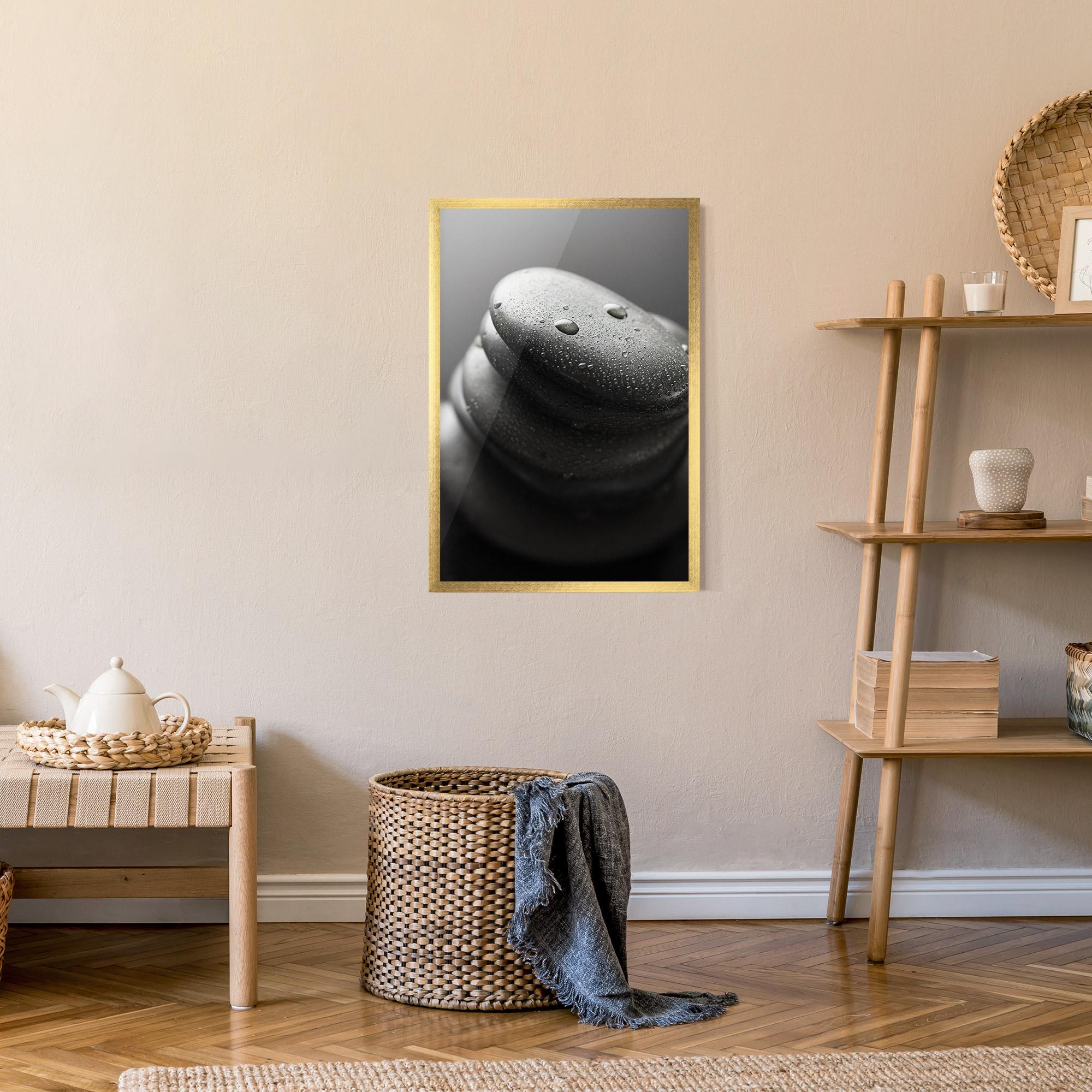 Poster Înrămat Beautiful Stones mockup 9