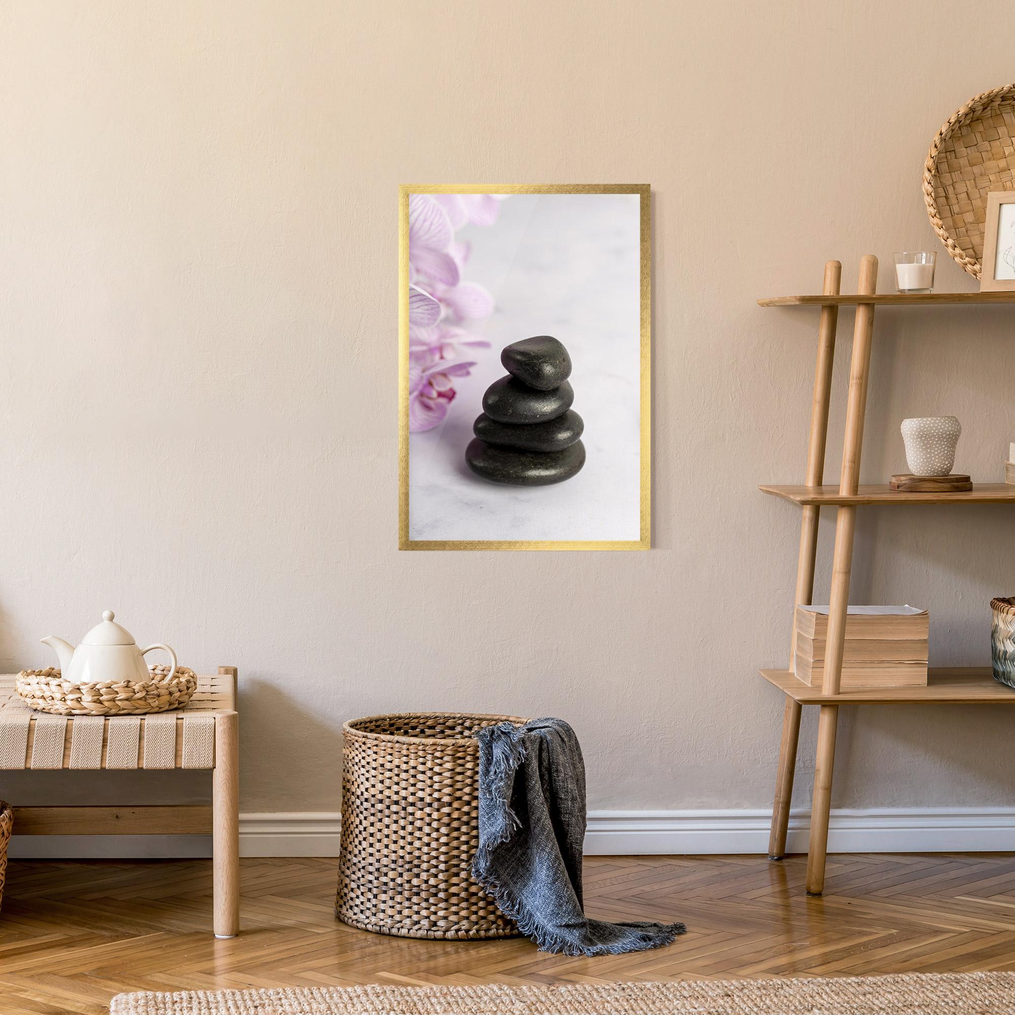 Poster Înrămat Small Stones mockup 9