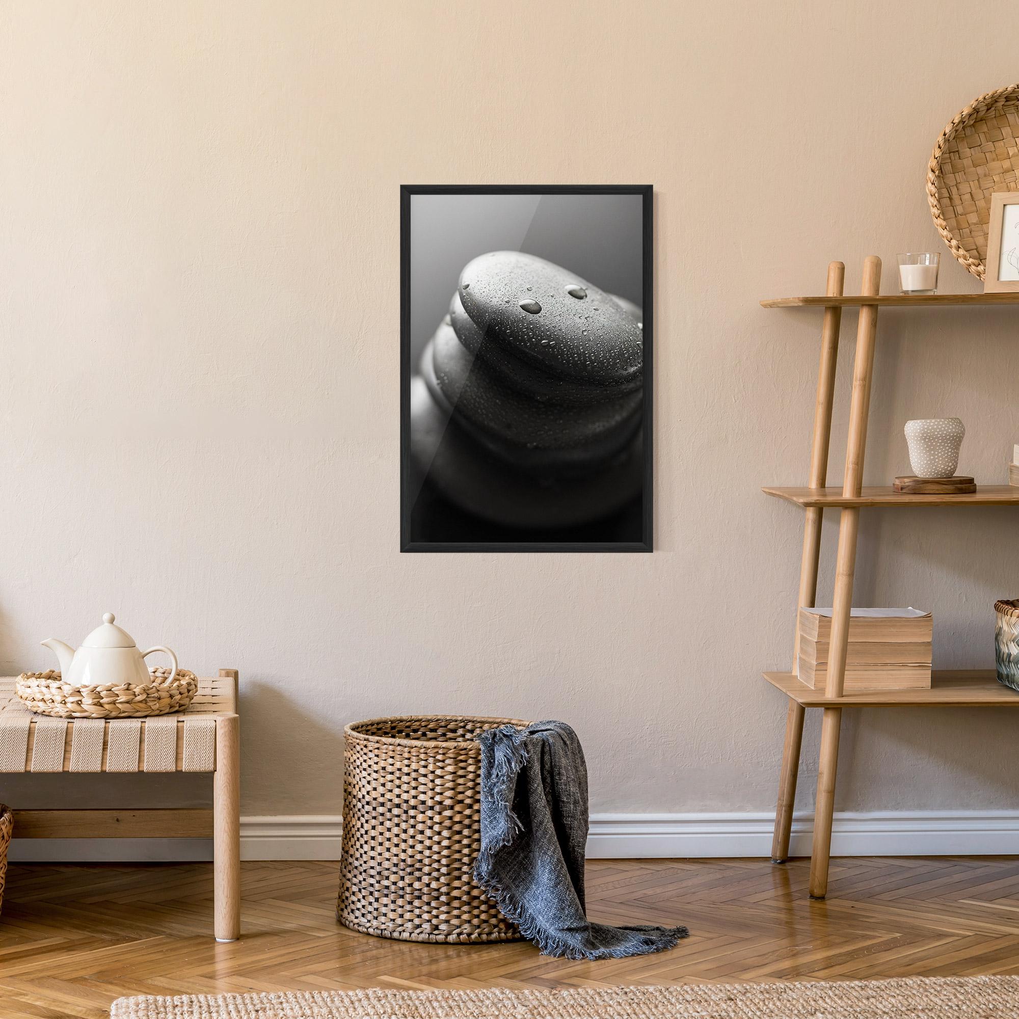 Poster Înrămat Beautiful Stones mockup 9