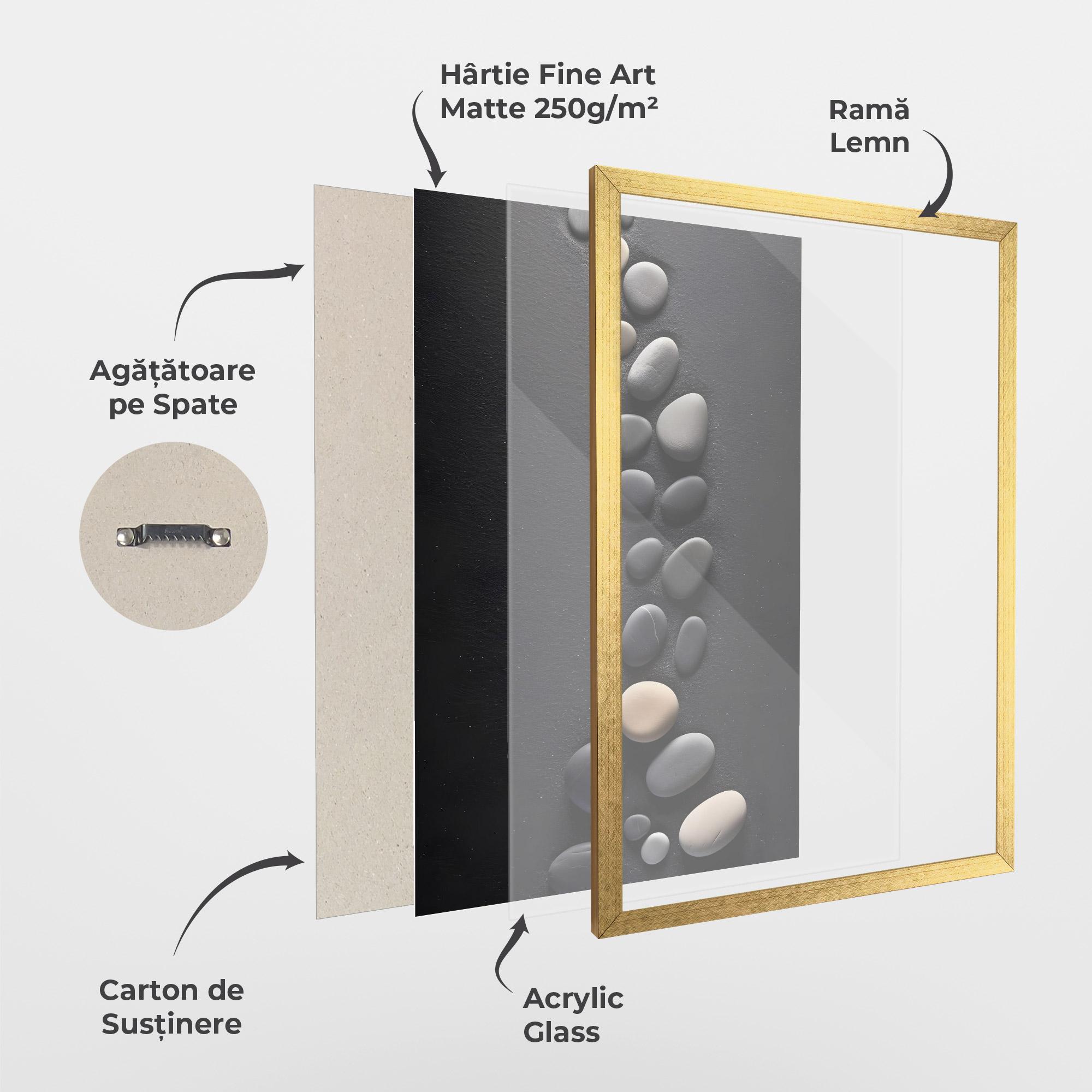 Poster Înrămat Rock Group mockup 1