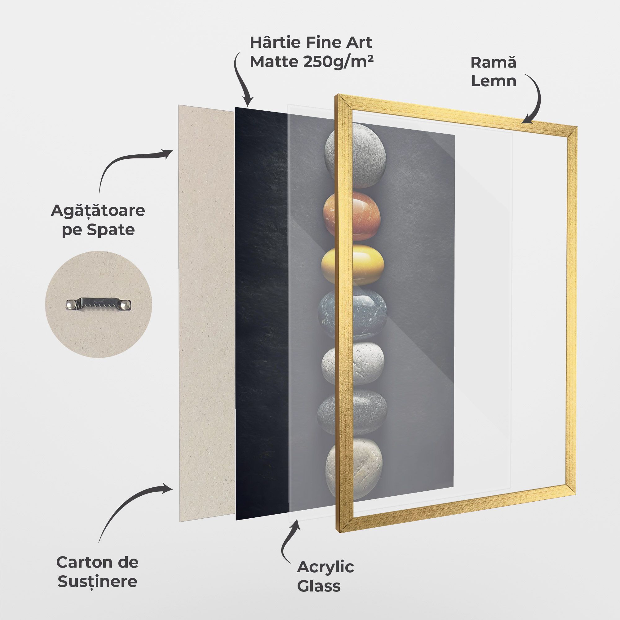 Zen Colorful Stones mockup 1