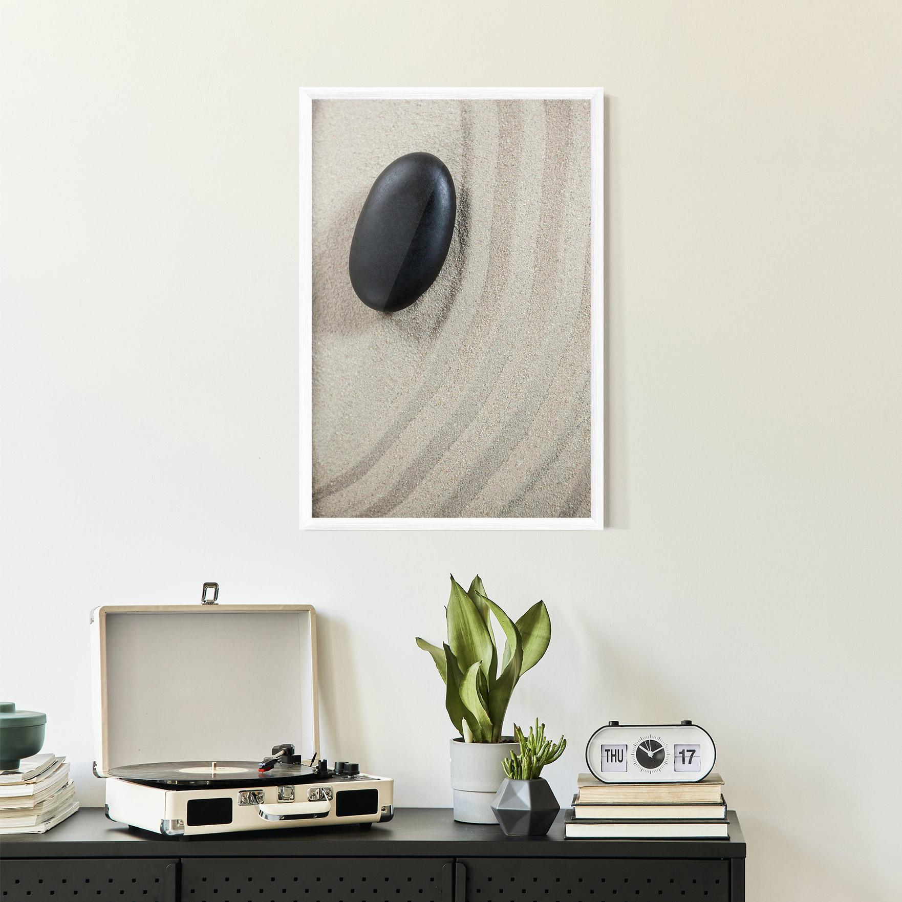 Poster Înrămat Black Pebble mockup 2