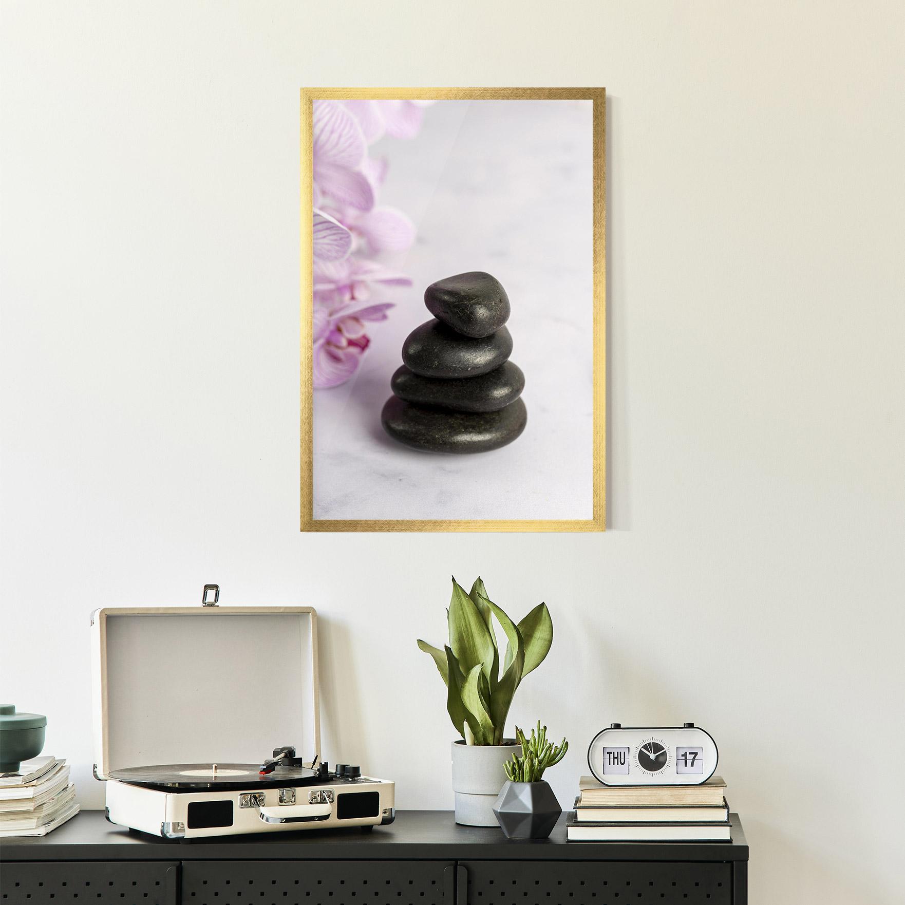 Poster Înrămat Small Stones mockup 2