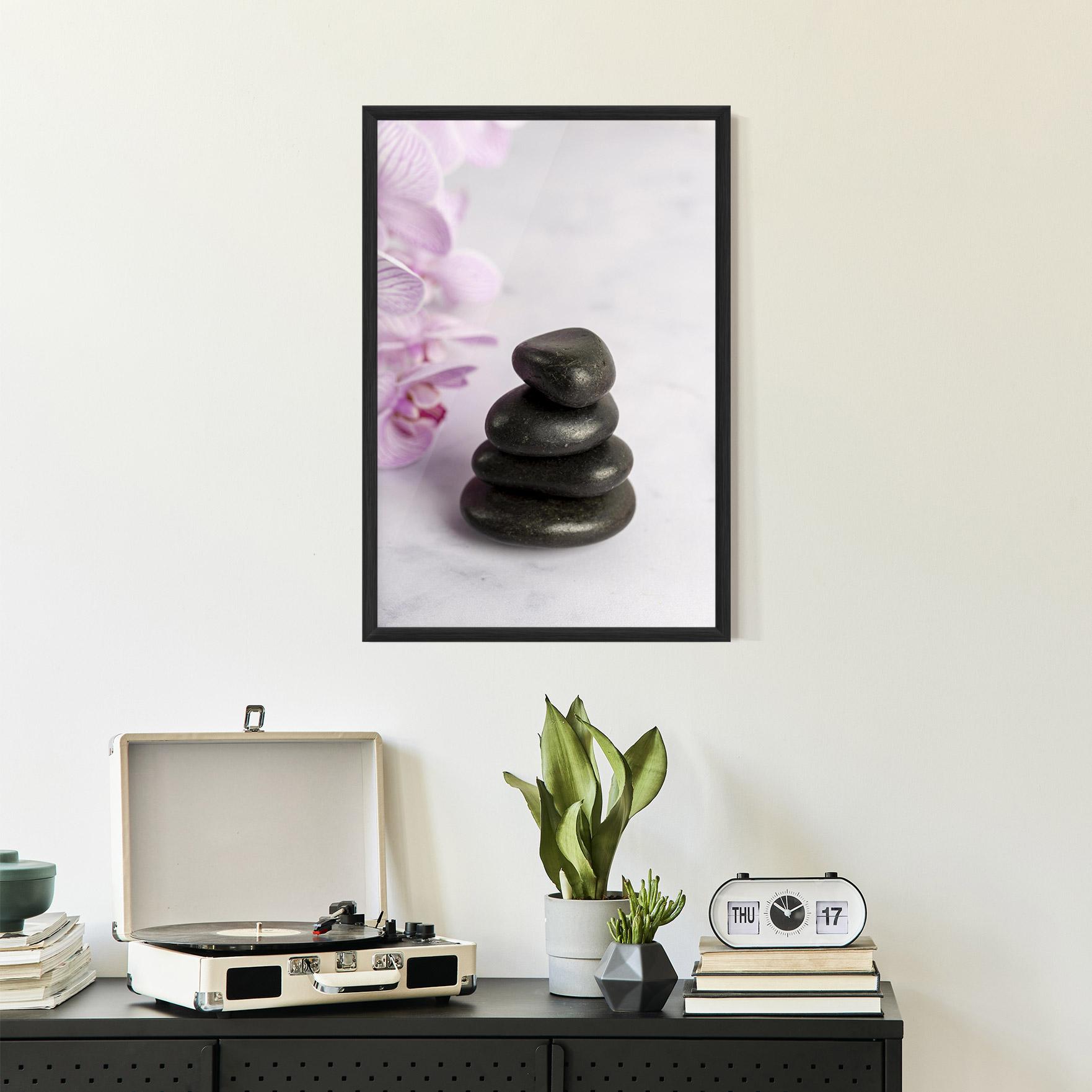 Poster Înrămat Small Stones mockup 2