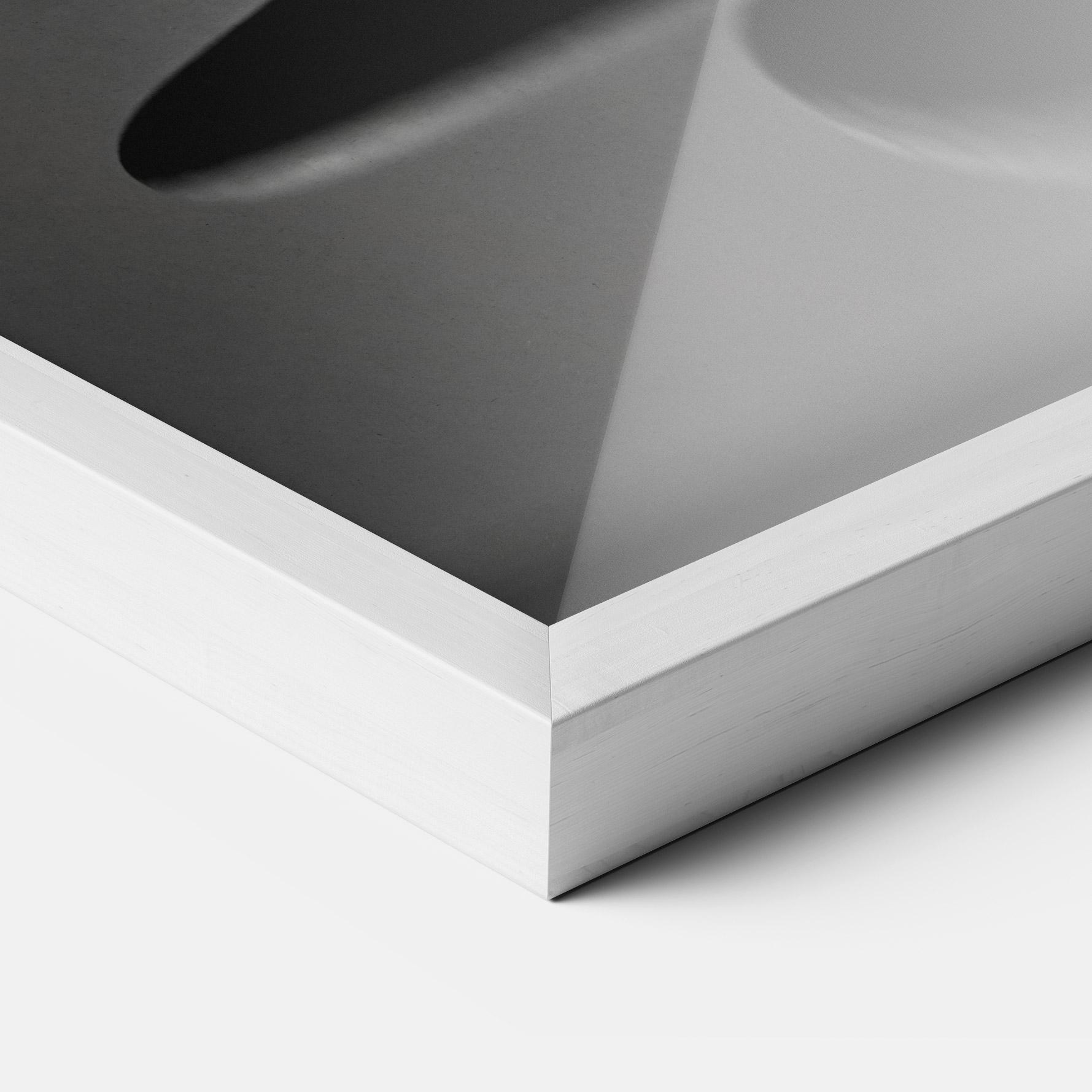 Poster Înrămat Minimalistic Zen Stone mockup 3