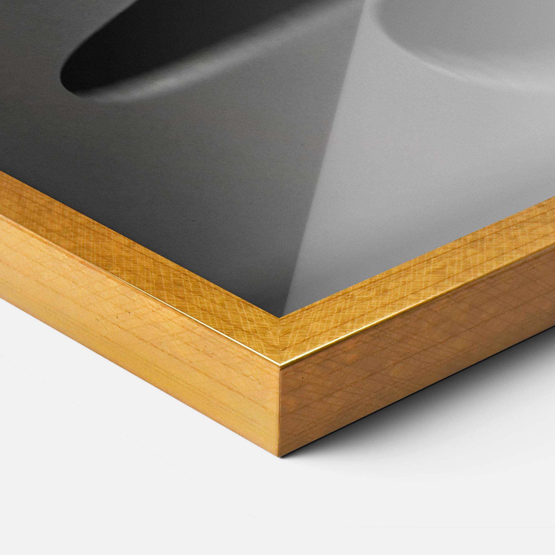 Poster Înrămat Minimalistic Zen Stone mockup 3