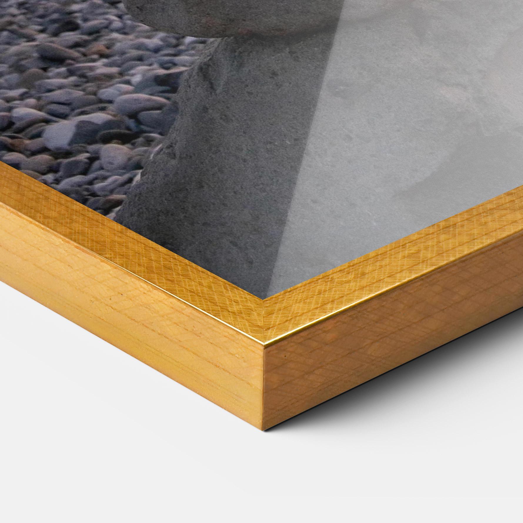 Poster Înrămat Pebbles Seaside mockup 3