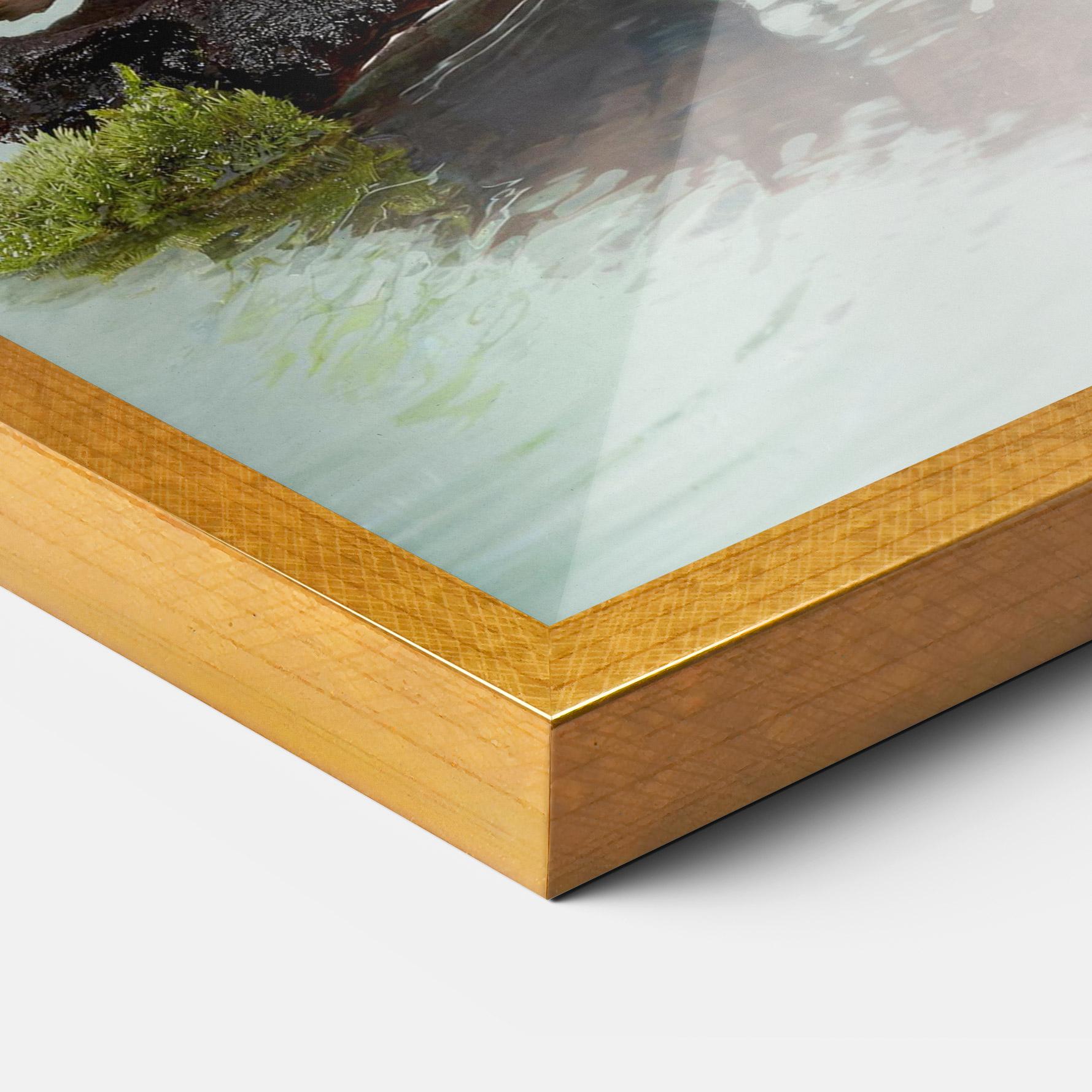 Poster Înrămat Water Rock View mockup 3