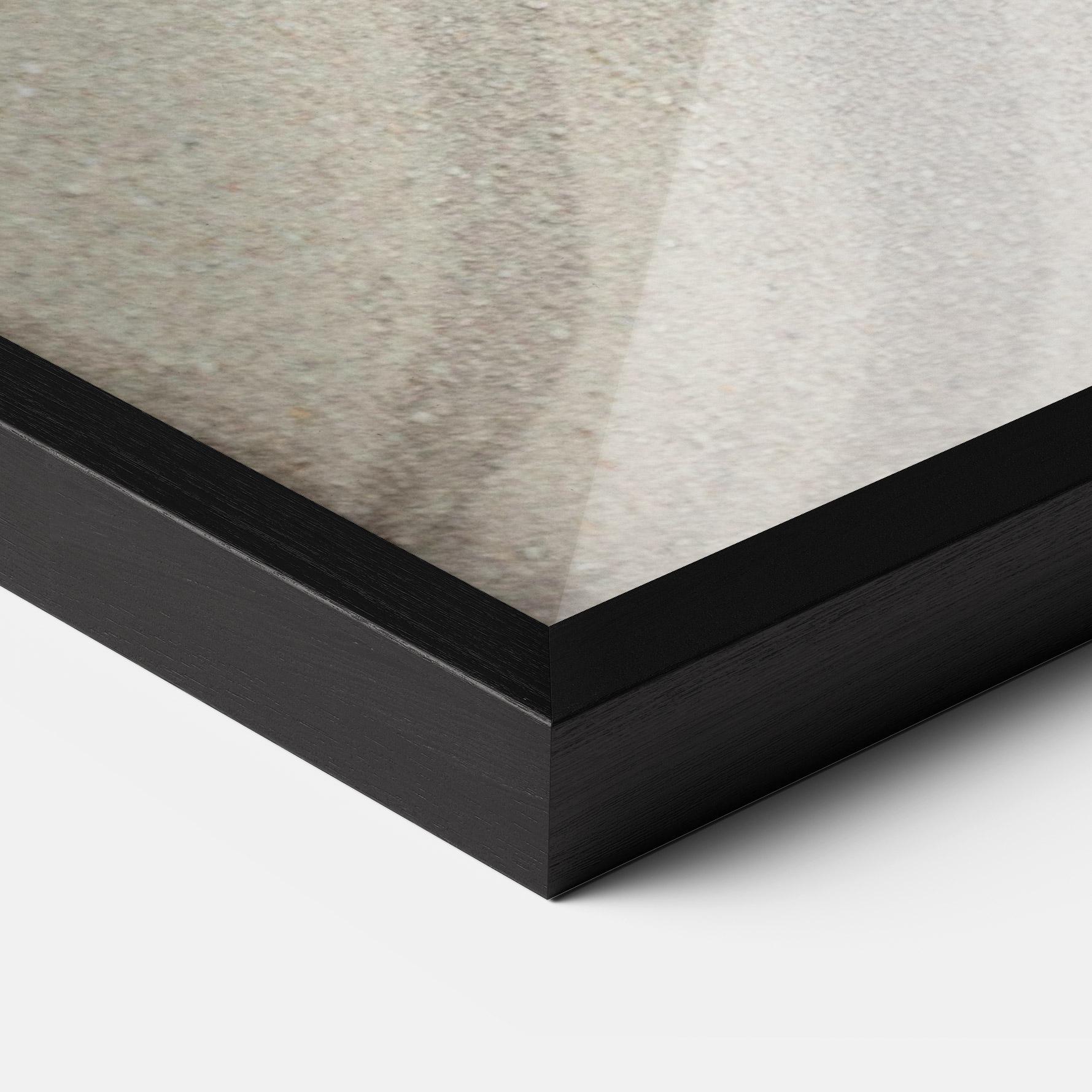 Poster Înrămat Black Pebble mockup 3