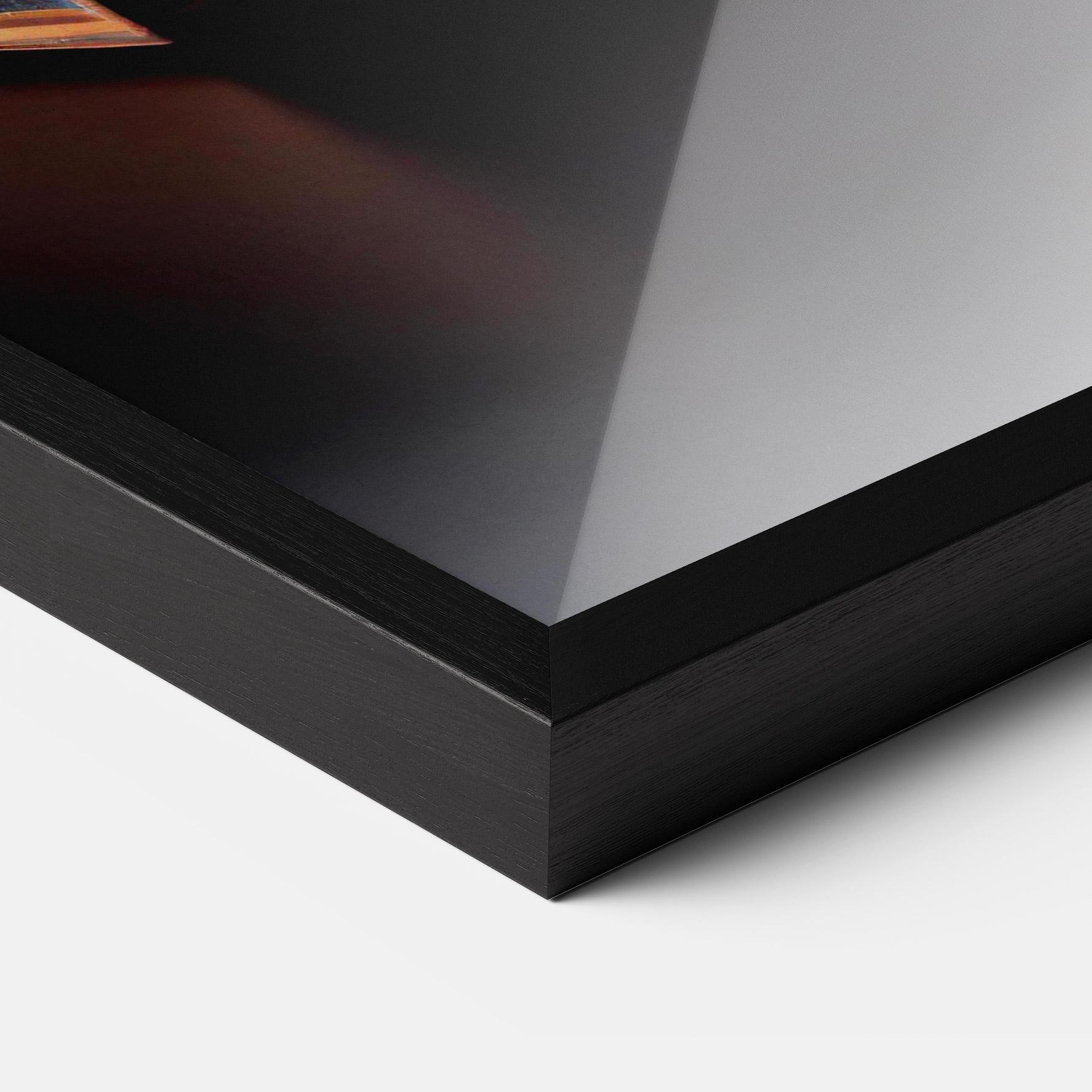 Poster Înrămat Black Zen Stones mockup 3