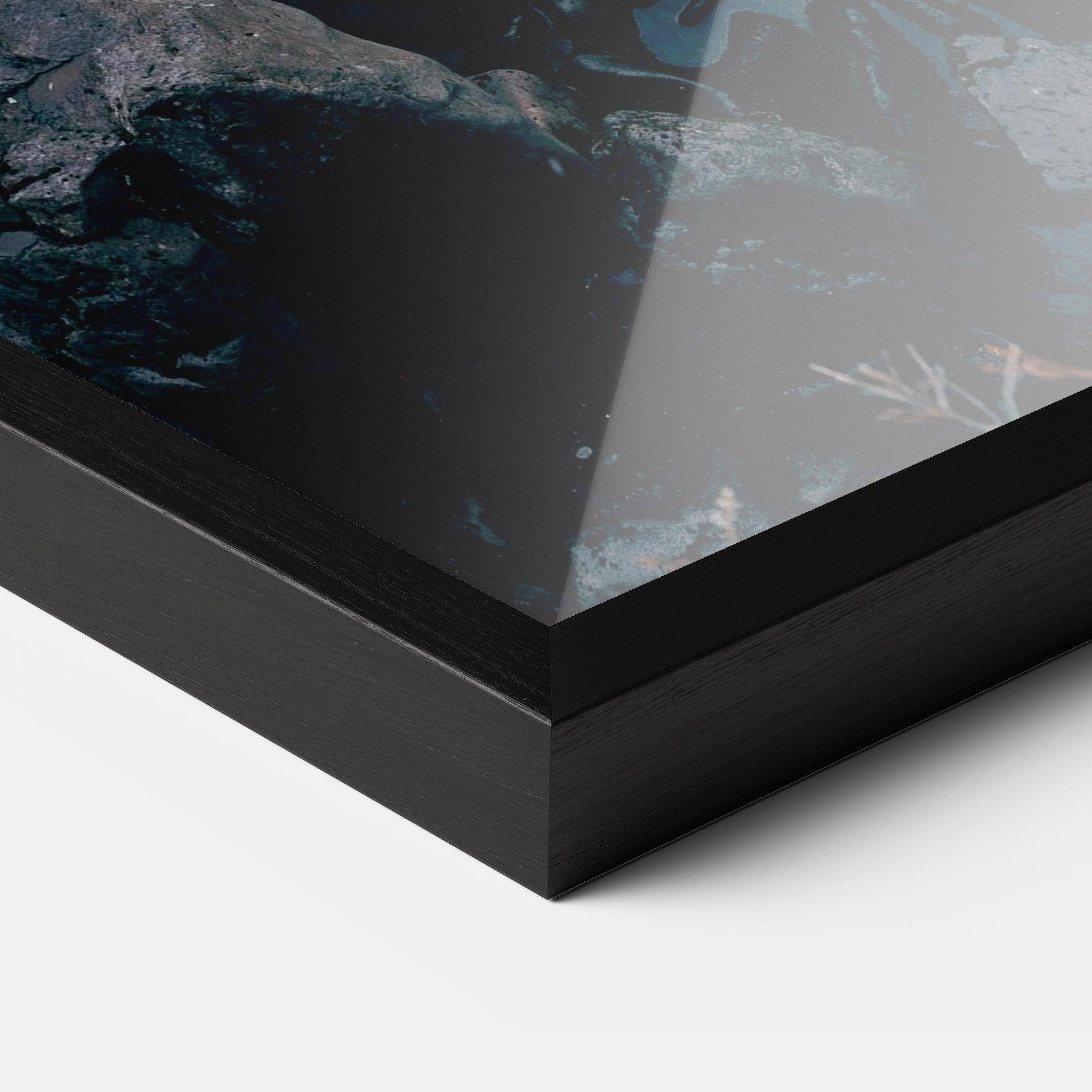 Poster Înrămat Mountain River Rock mockup 3