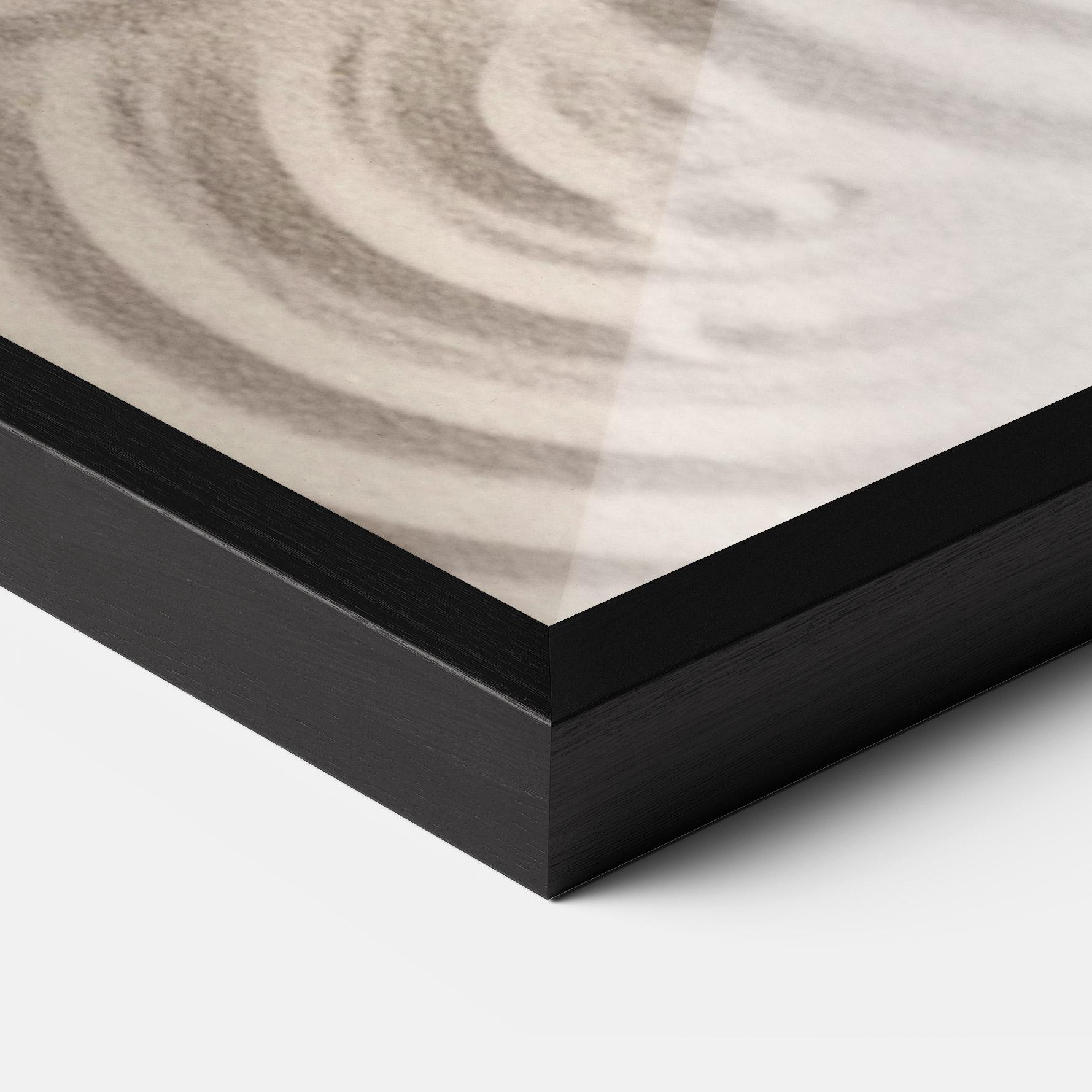 Poster Înrămat Smooth Lines Stones mockup 3