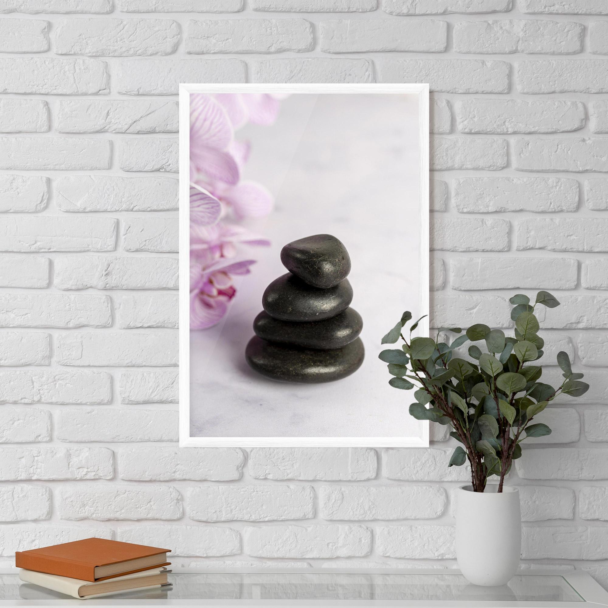 Poster Înrămat Small Stones mockup 5