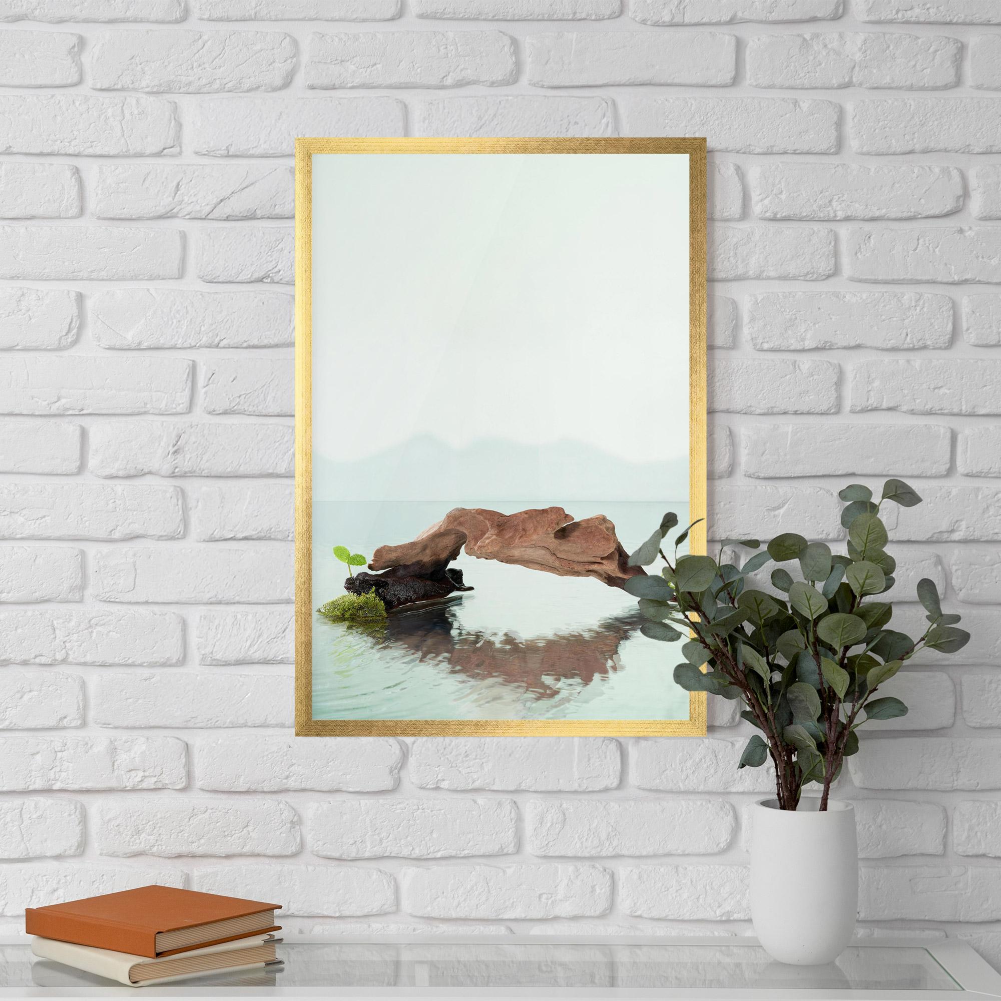 Poster Înrămat Water Rock View mockup 5