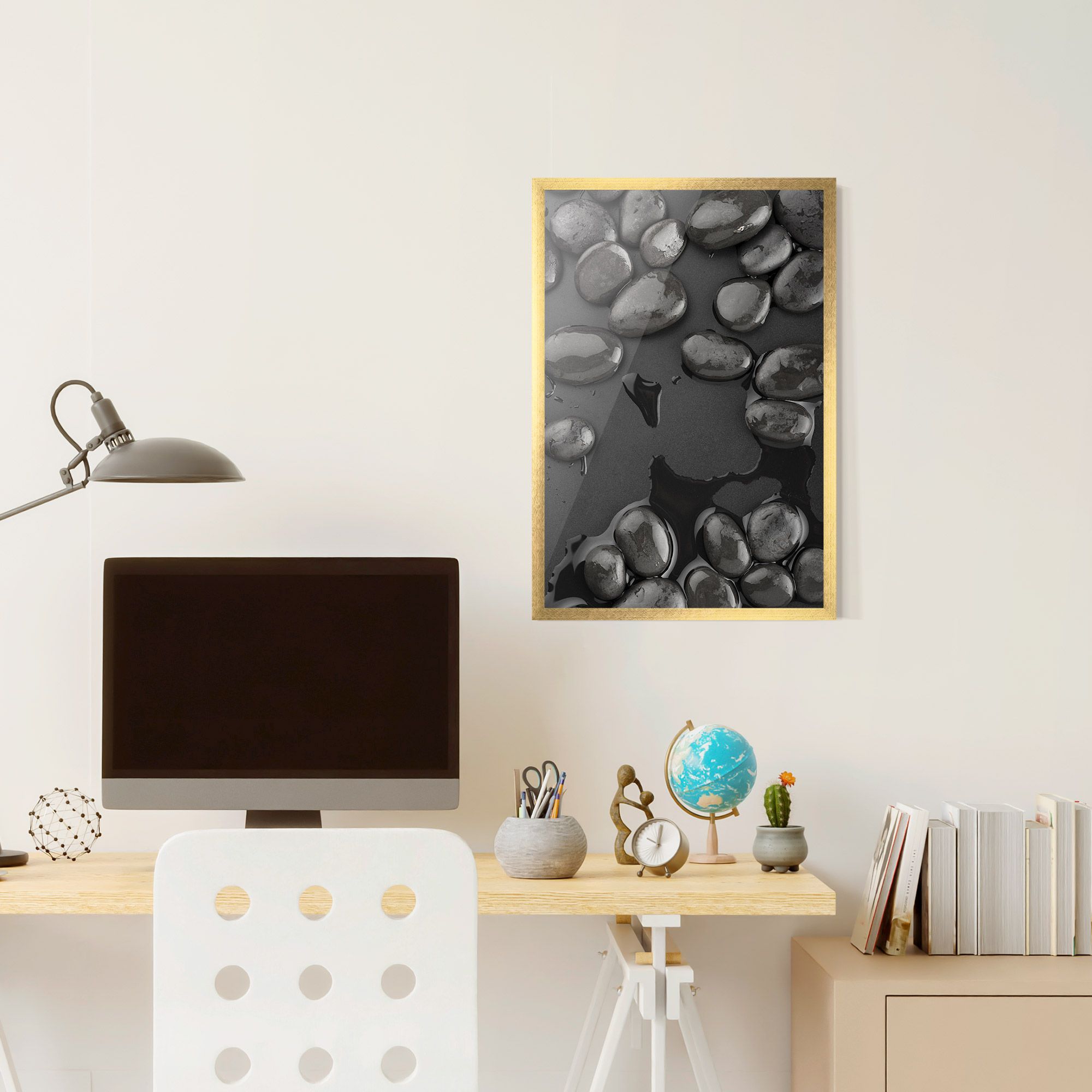 Grey Shiny Stones mockup 6
