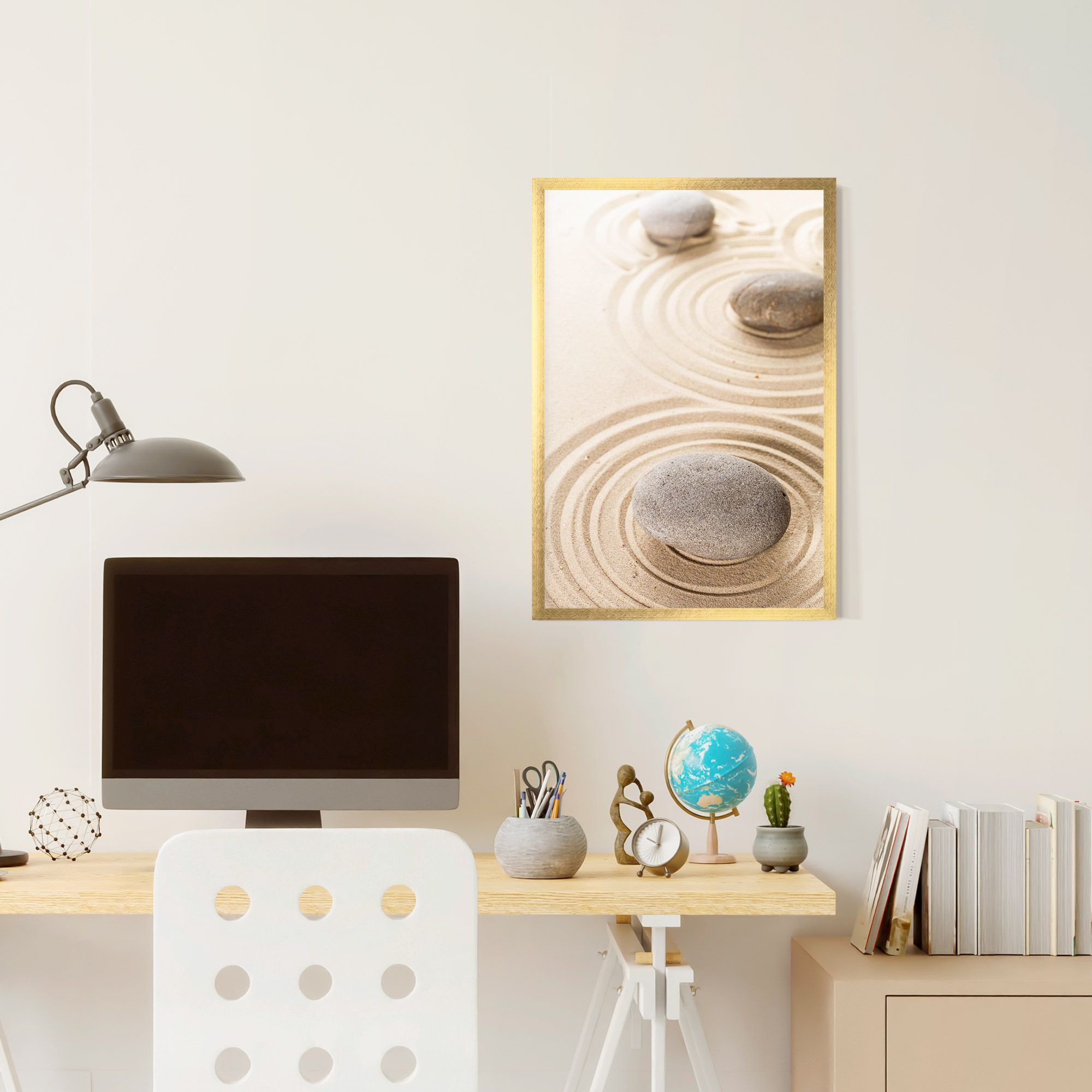 Meditation Cream Stone mockup 6