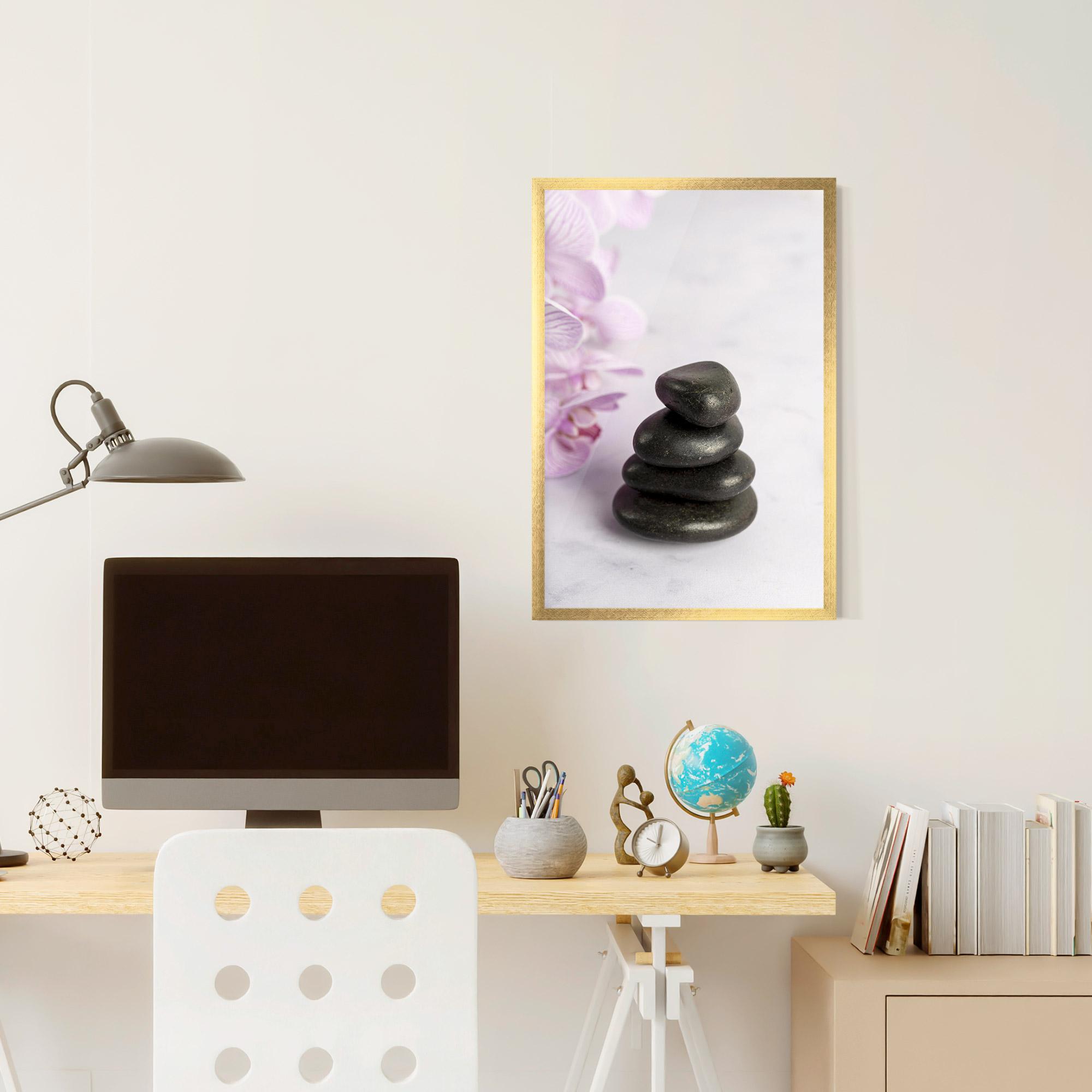 Poster Înrămat Small Stones mockup 6