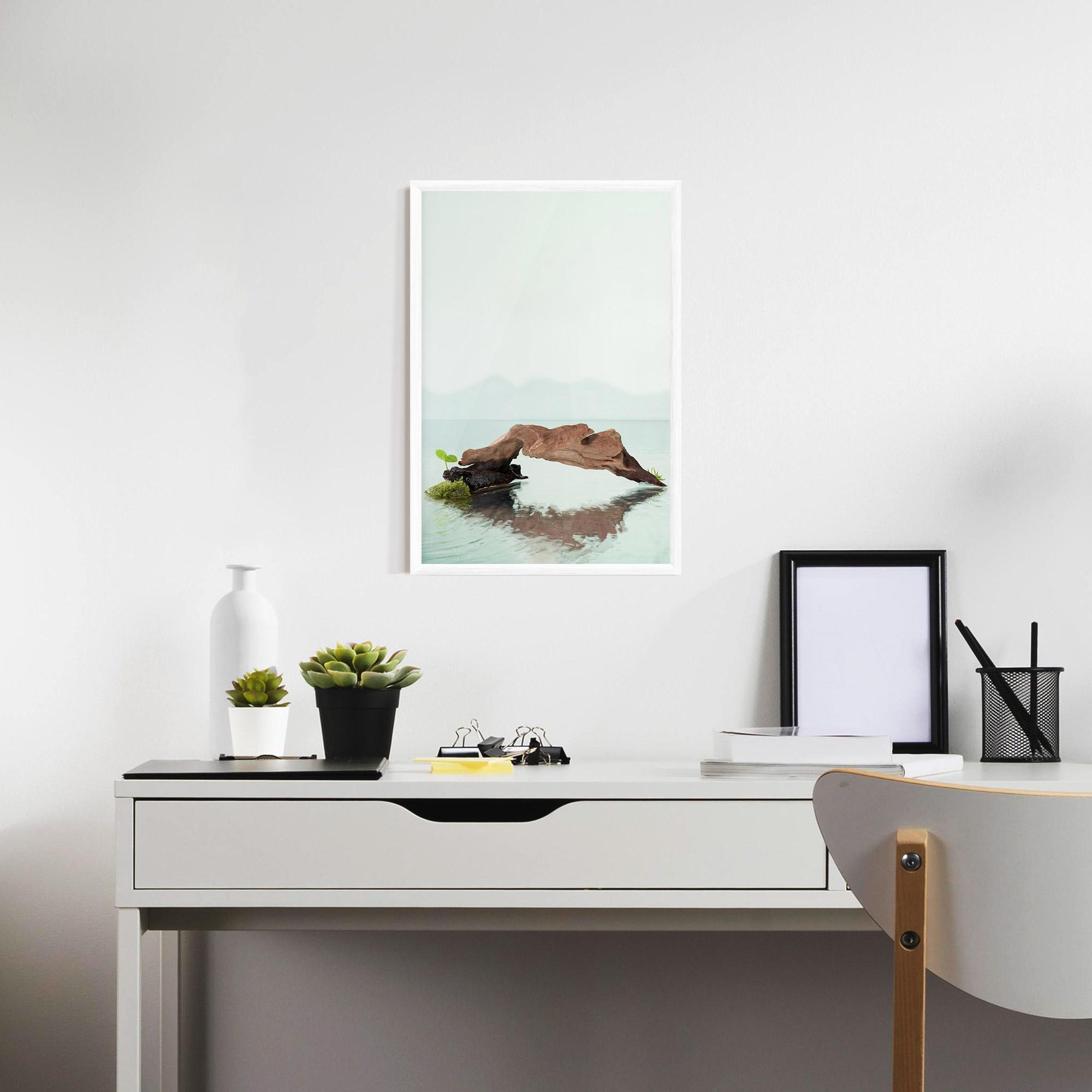 Poster Înrămat Water Rock View mockup 7