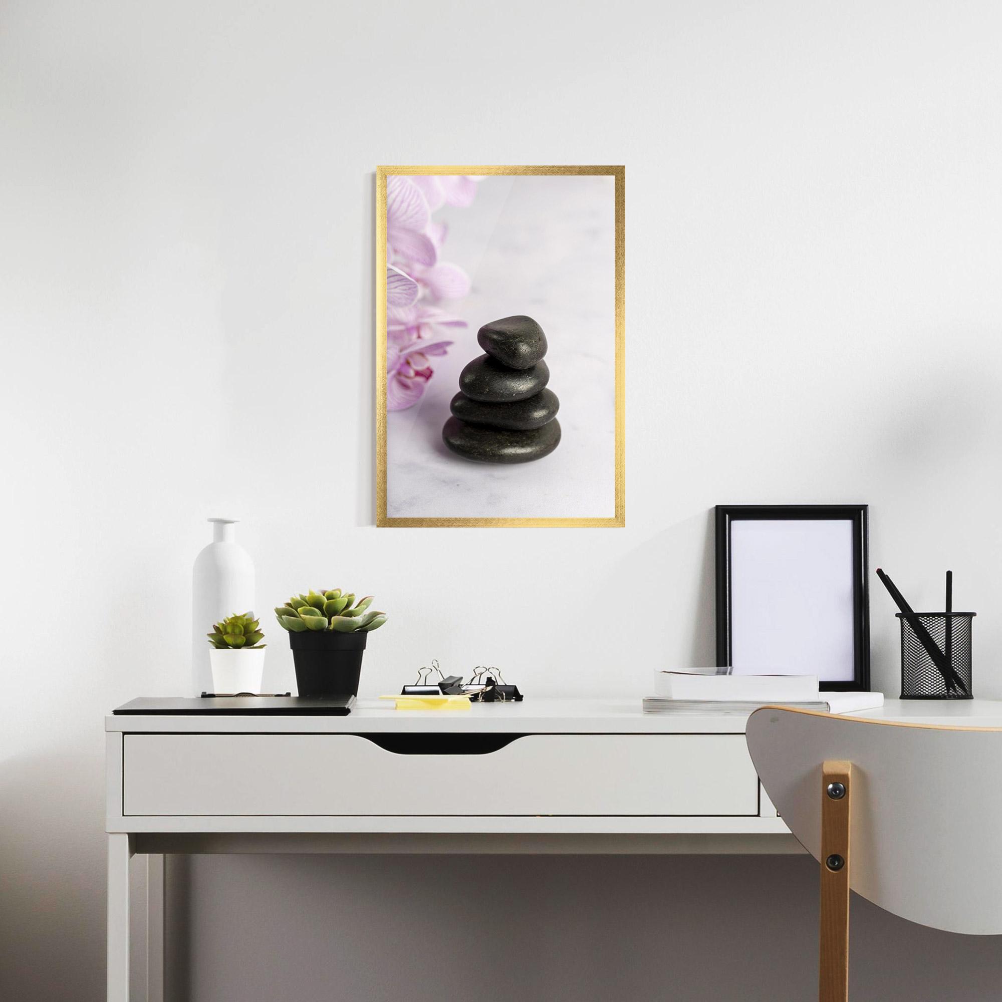 Poster Înrămat Small Stones mockup 7