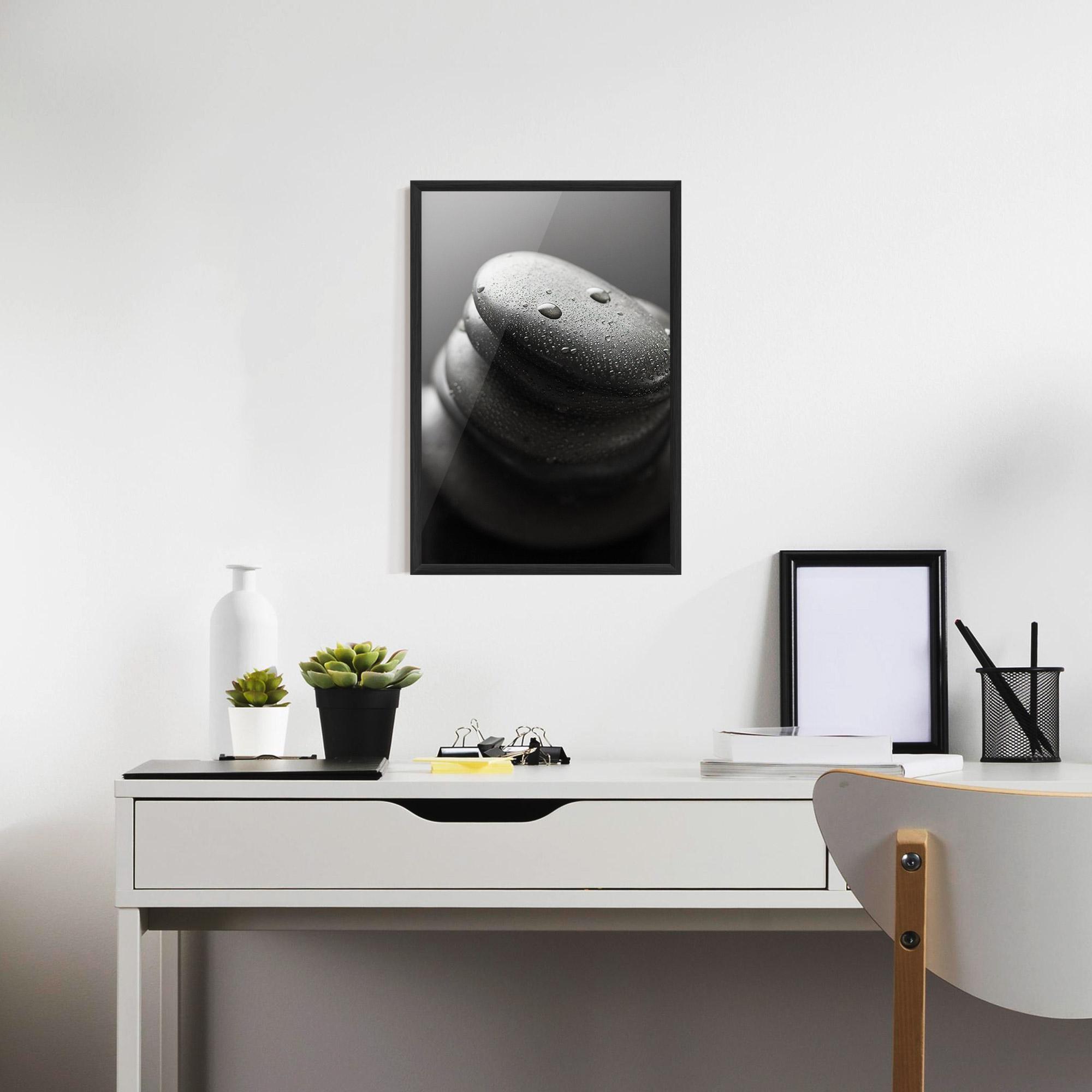 Poster Înrămat Beautiful Stones mockup 7