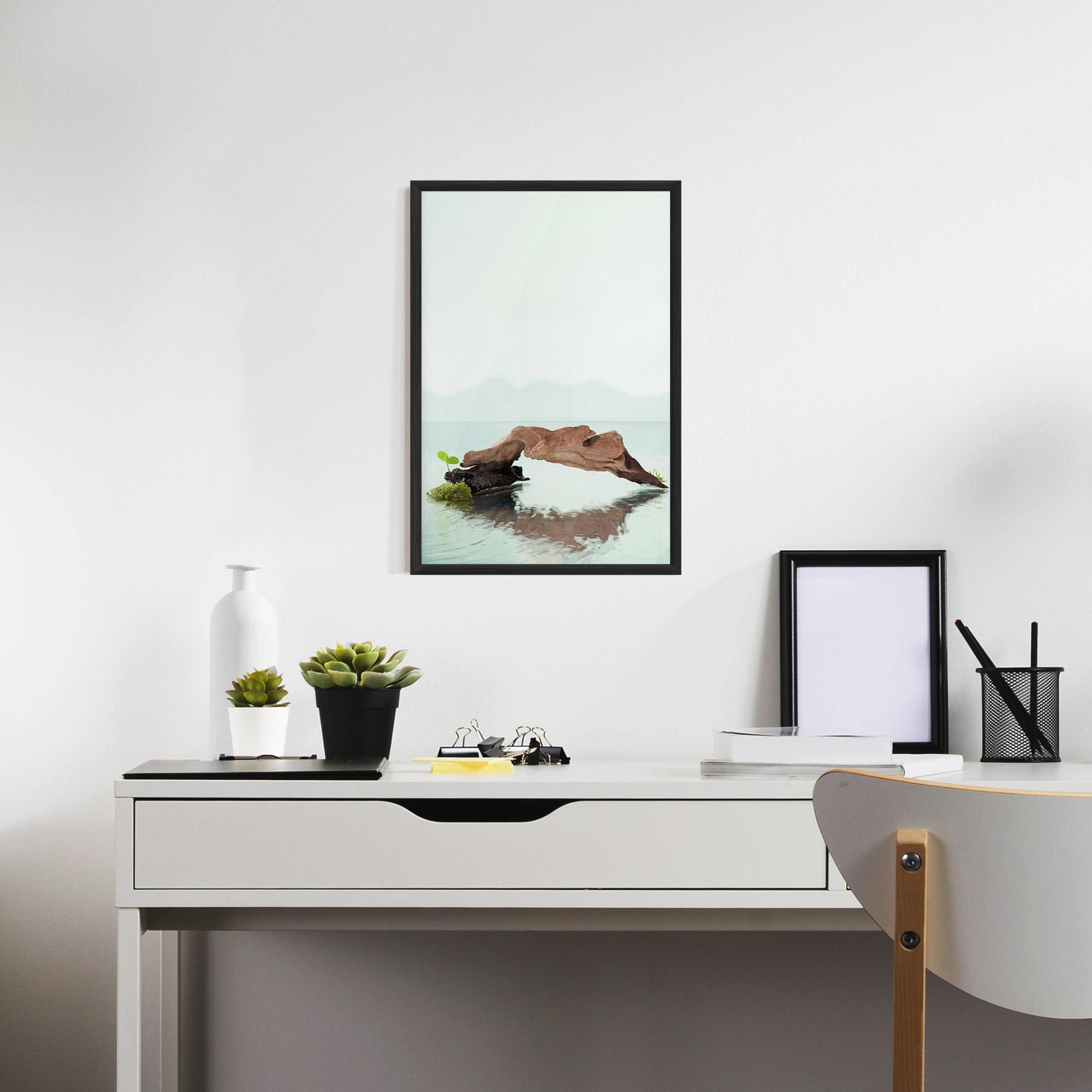 Poster Înrămat Water Rock View mockup 7