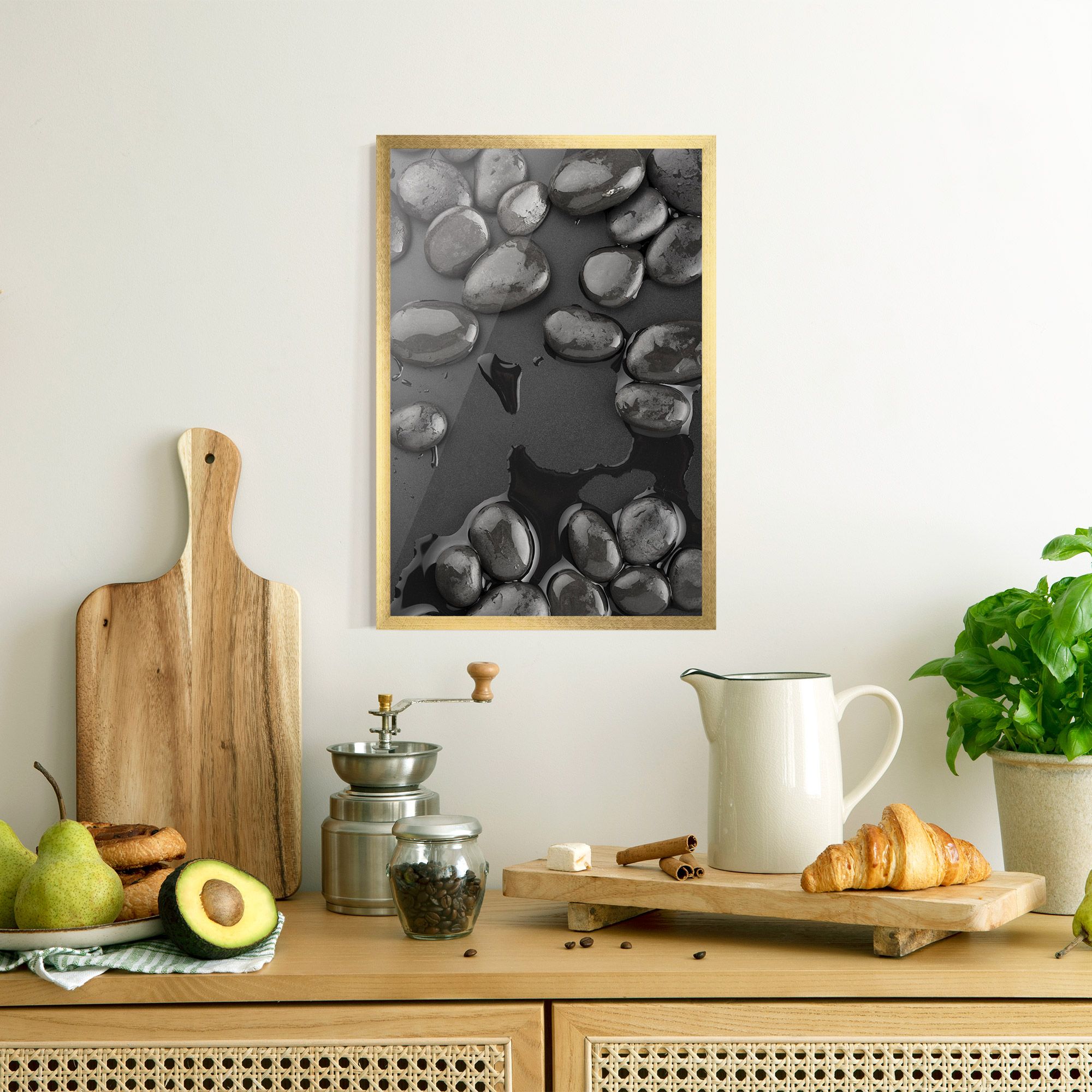 Grey Shiny Stones mockup 8