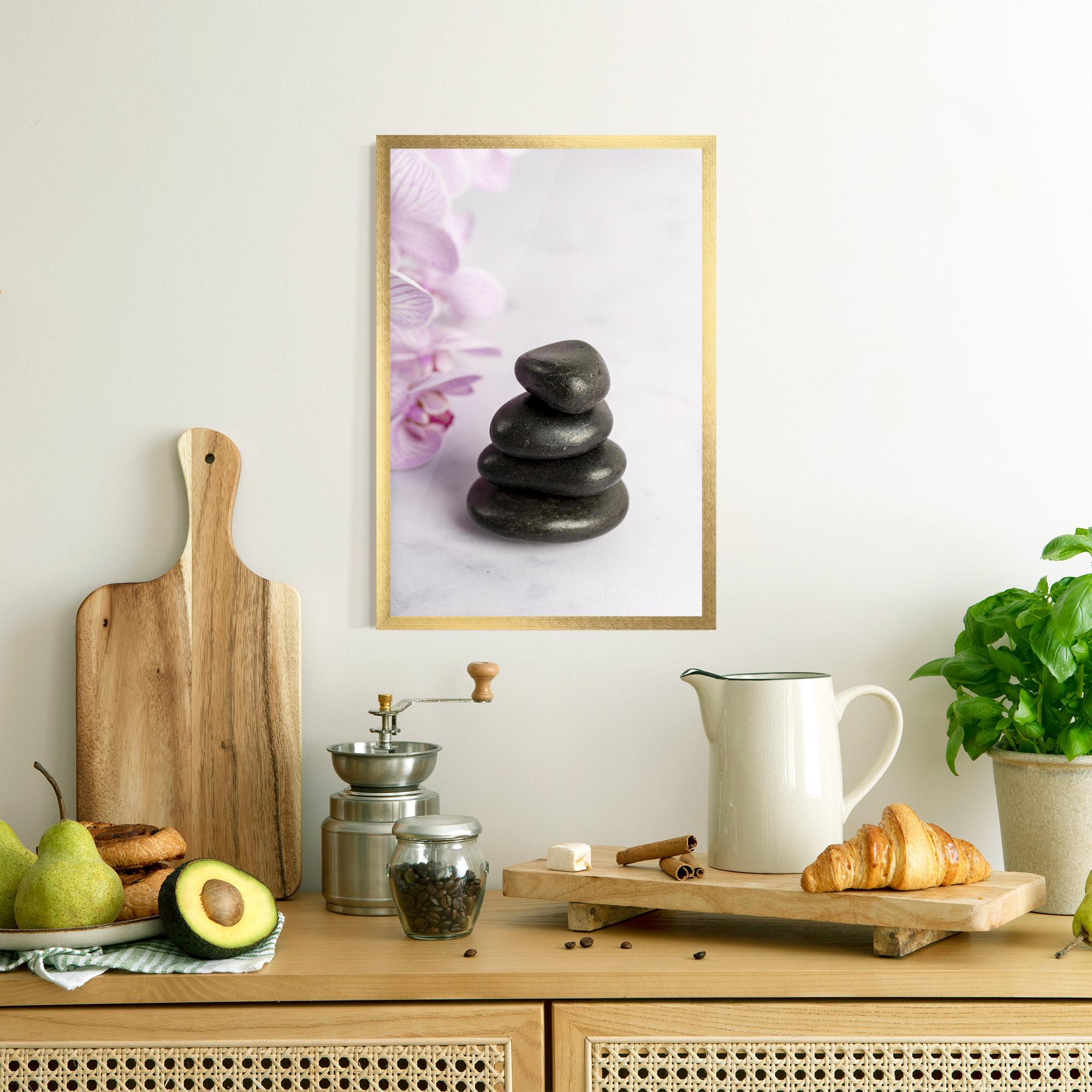 Poster Înrămat Small Stones mockup 8