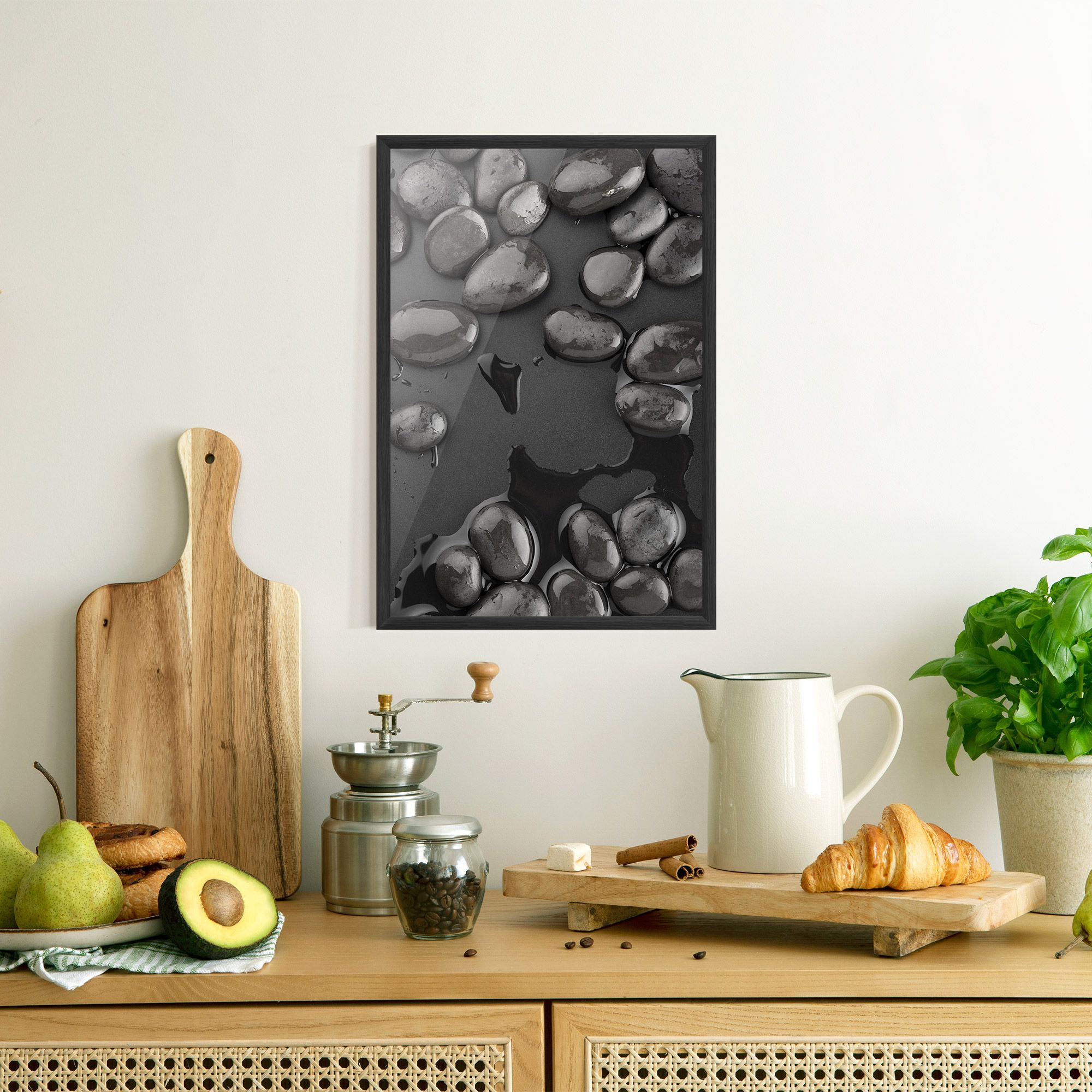 Grey Shiny Stones mockup 8