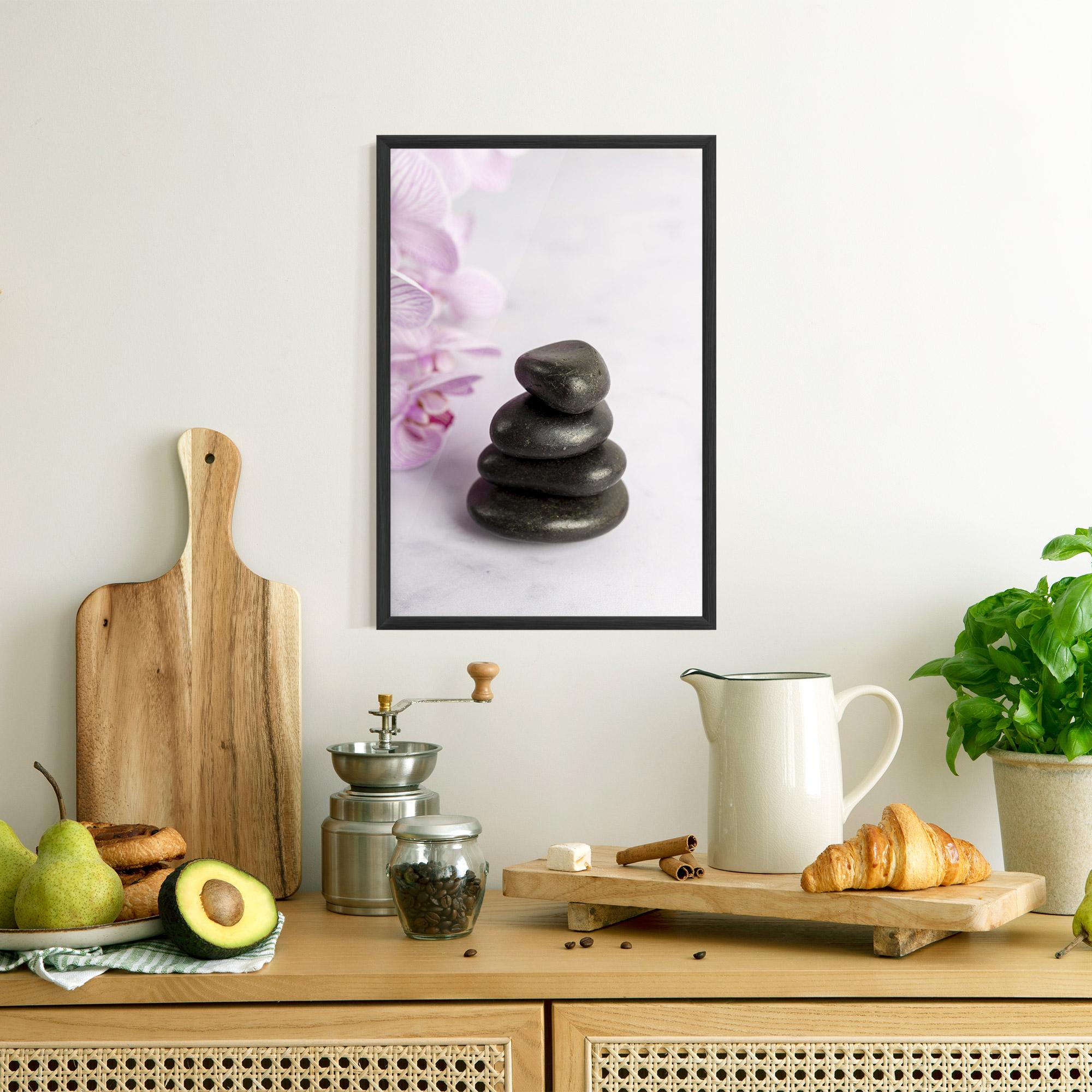 Poster Înrămat Small Stones mockup 8