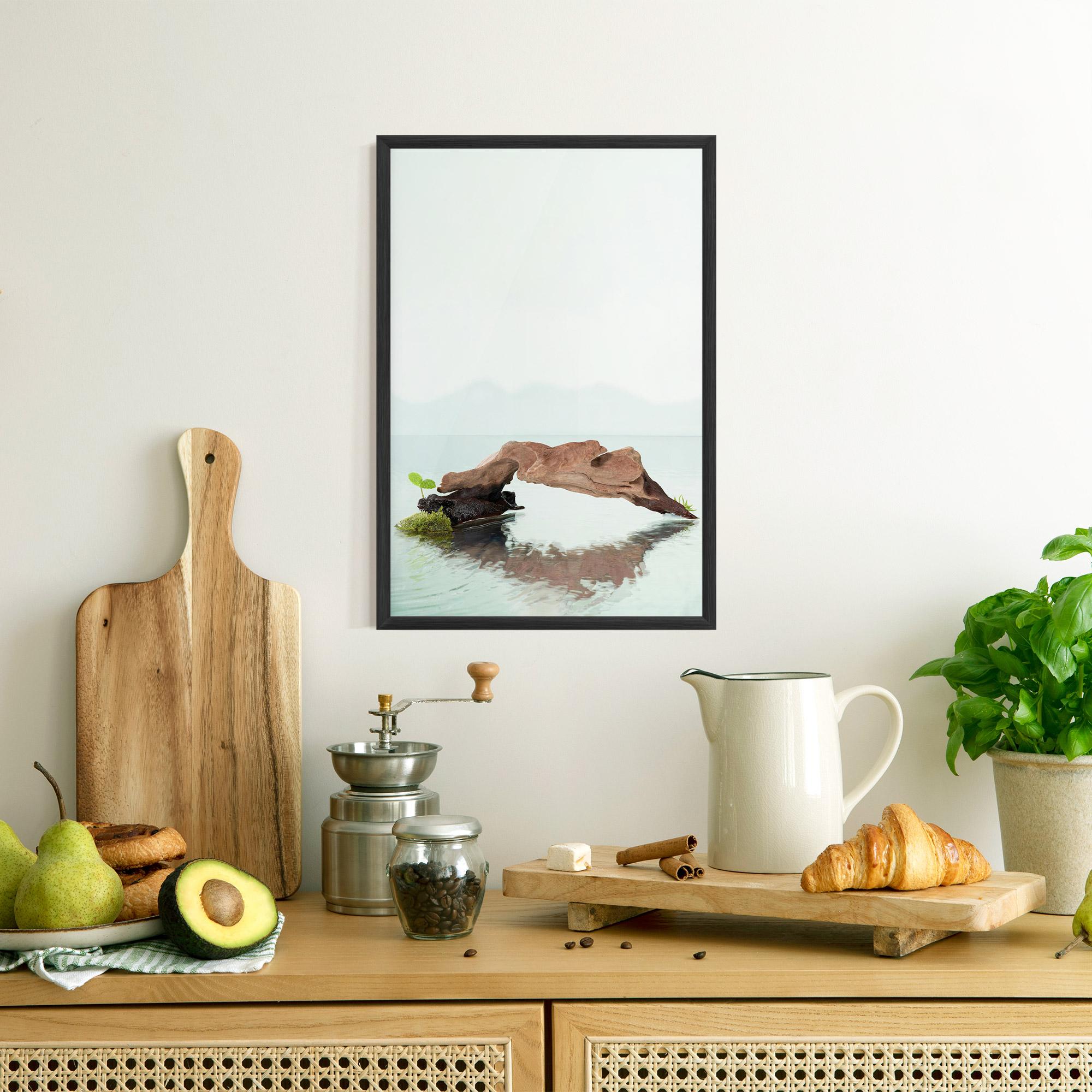 Poster Înrămat Water Rock View mockup 8