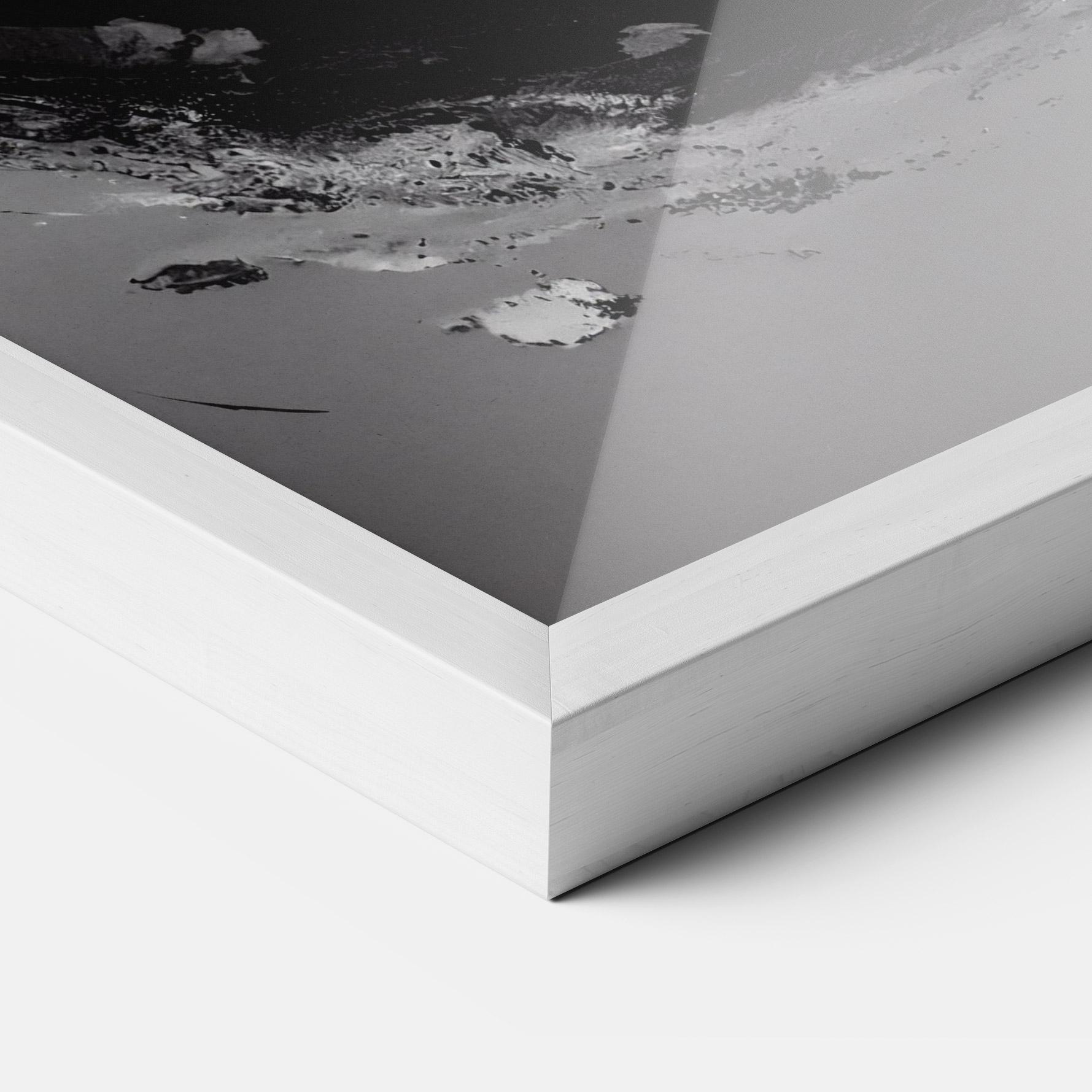 Poster Înrămat Yinyangblack Smoke mockup 3