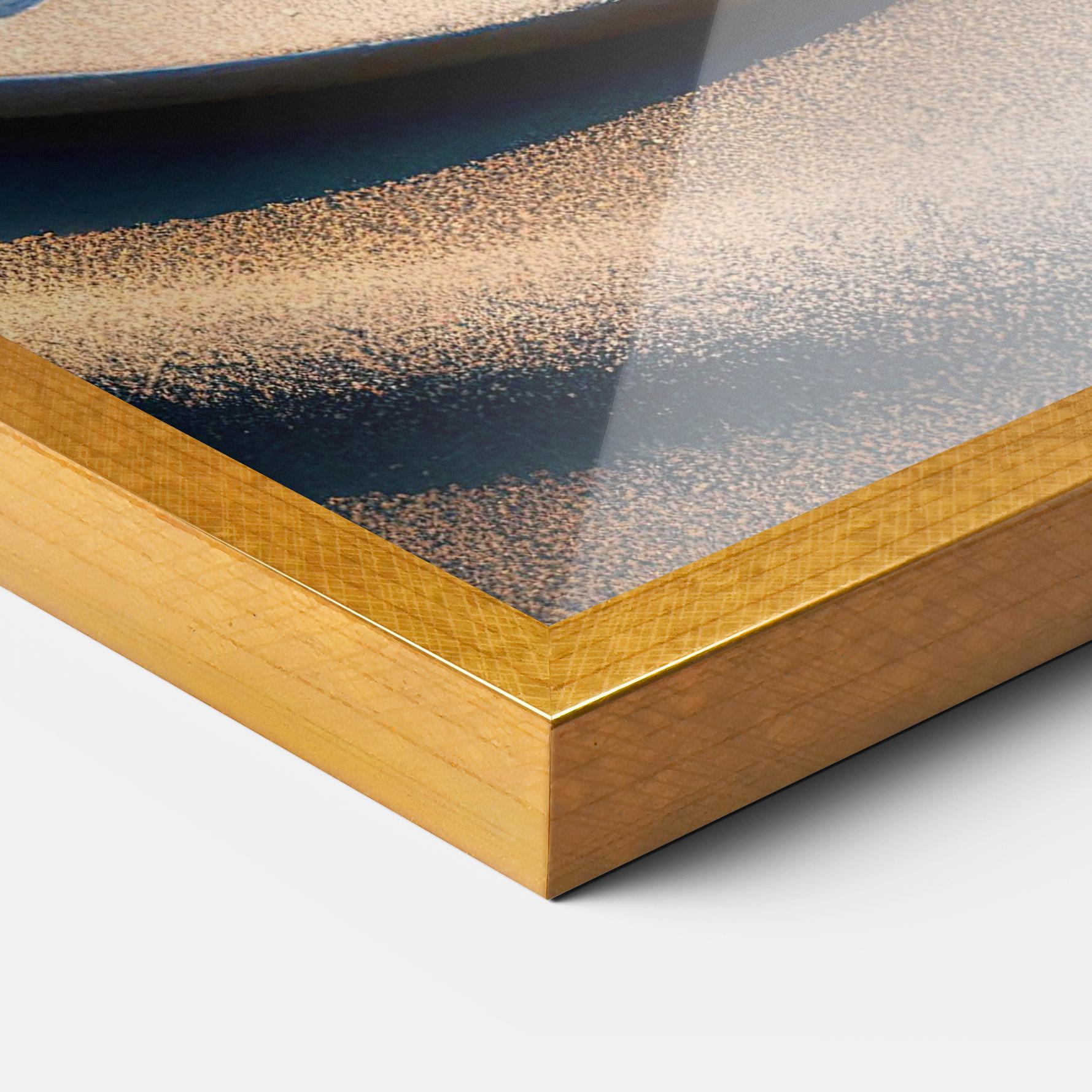 Poster Înrămat Pretty Sand Yinyang mockup 3