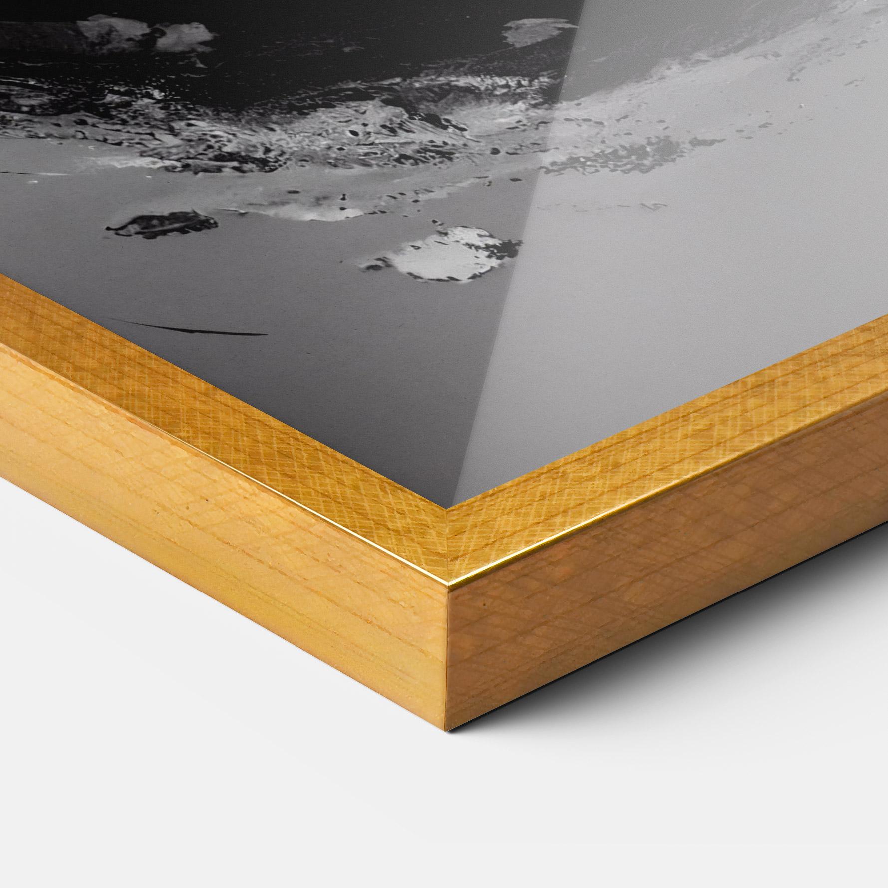 Poster Înrămat Yinyangblack Smoke mockup 3