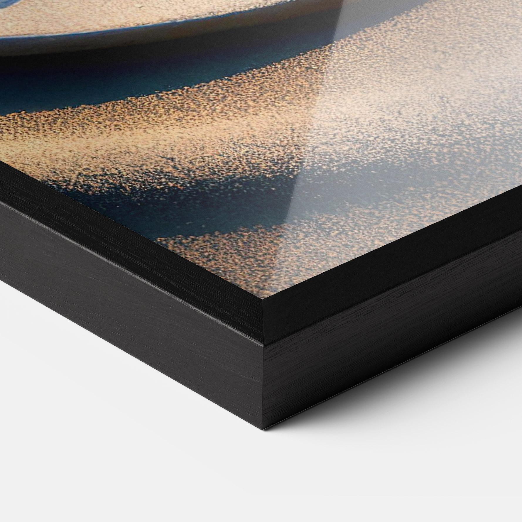 Poster Înrămat Pretty Sand Yinyang mockup 3