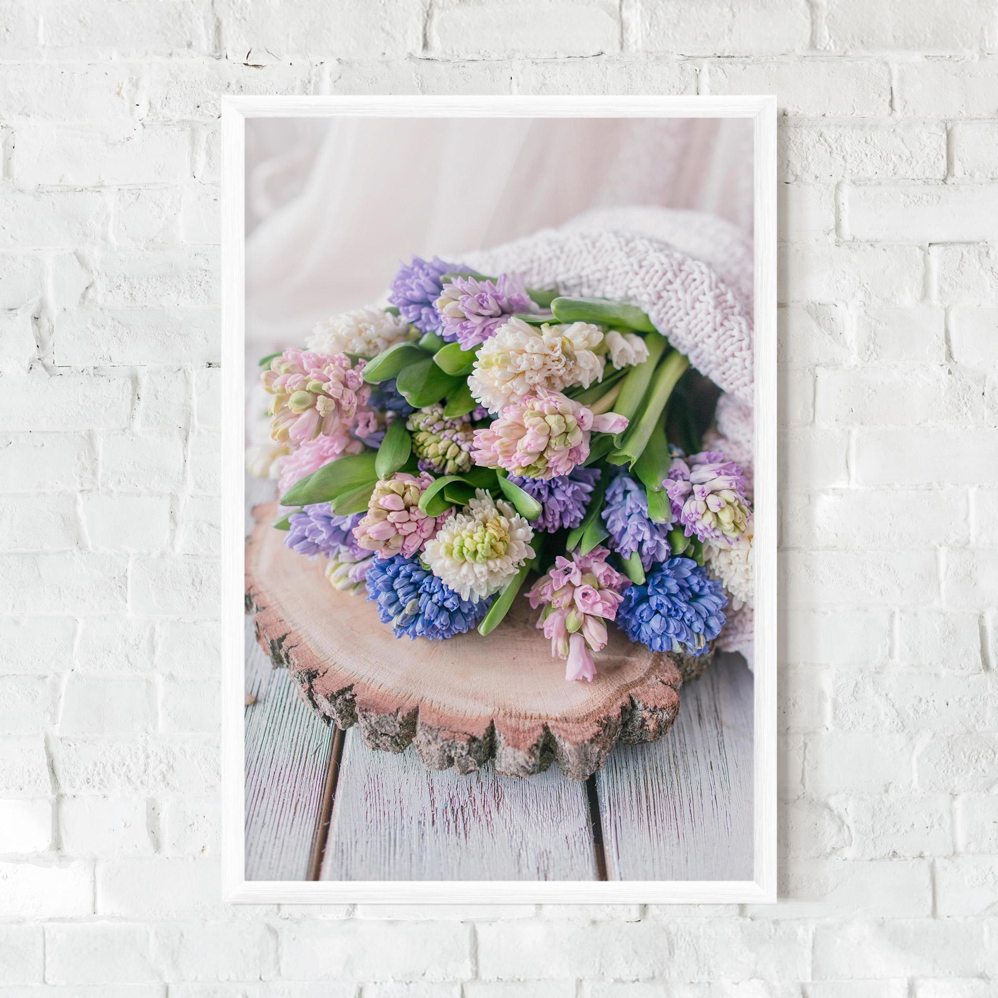 Poster Înrămat Purple Mix Bouquet mockup 0