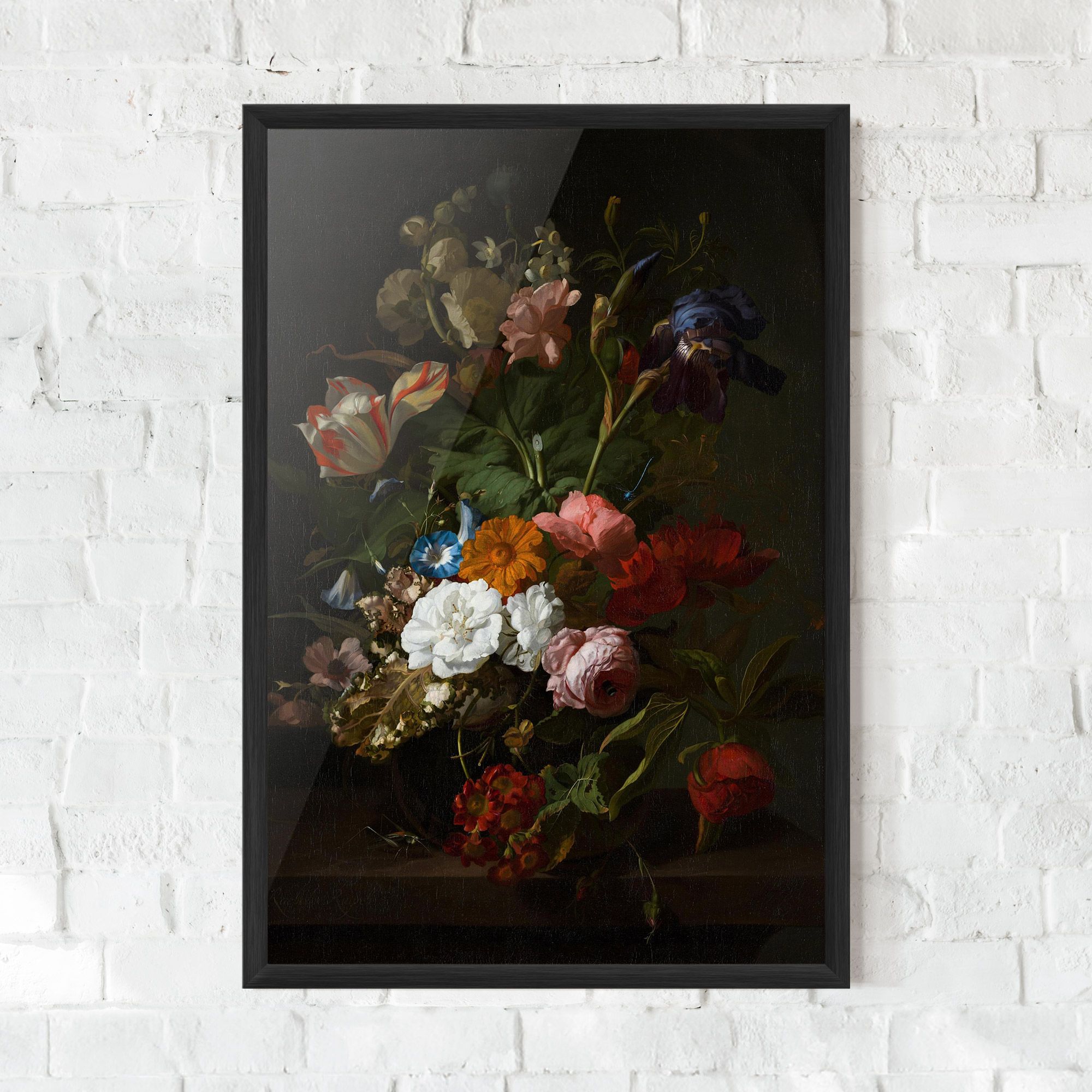 Dark Flowers Bouquet mockup 0