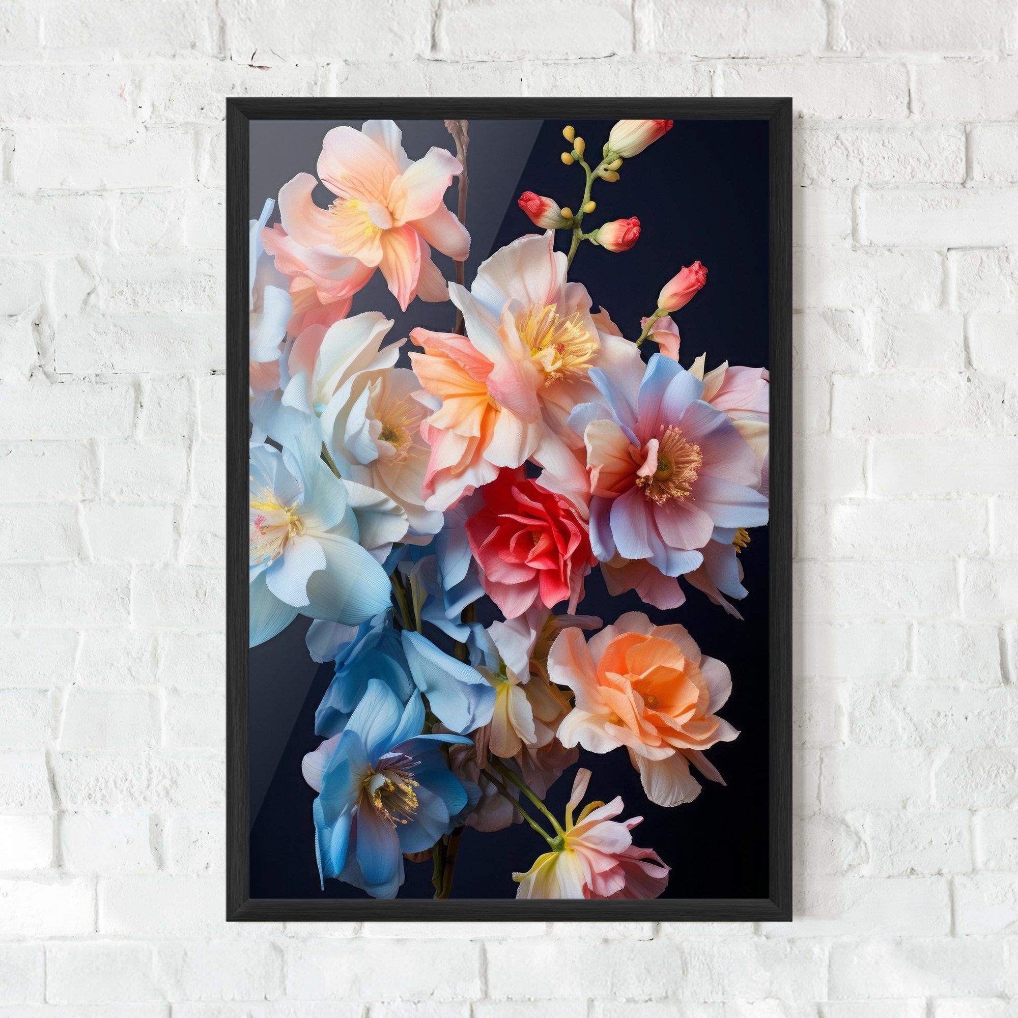 Pretty Pastel Bouquet mockup 0