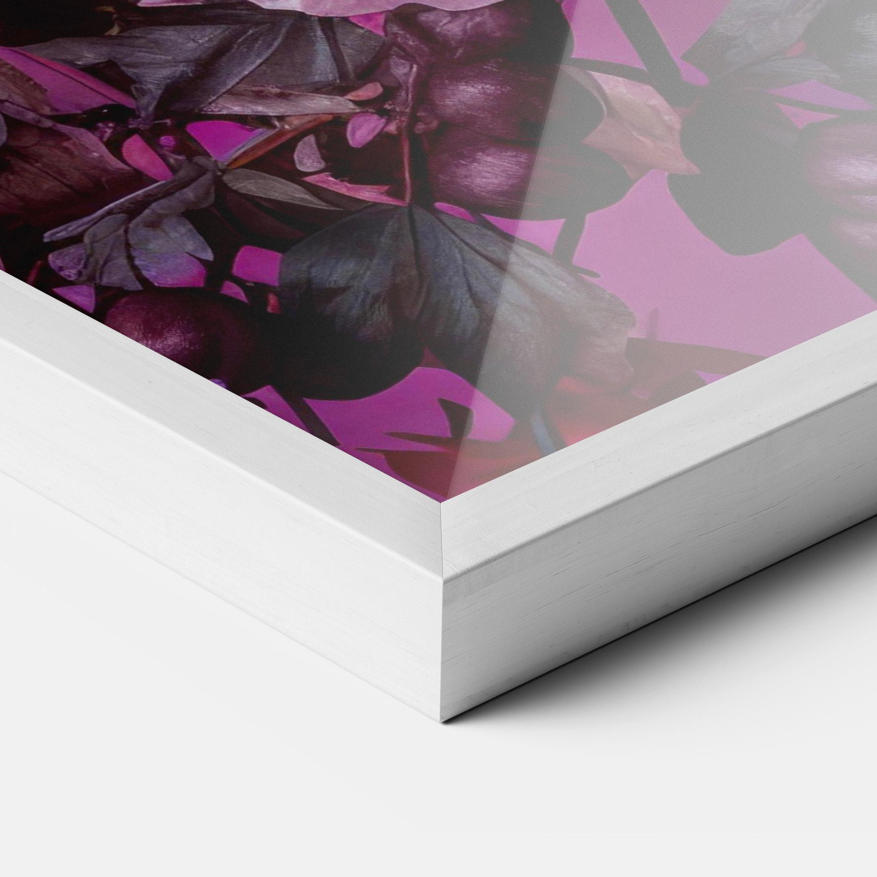 Poster Înrămat Pink Red Bouquet mockup 3