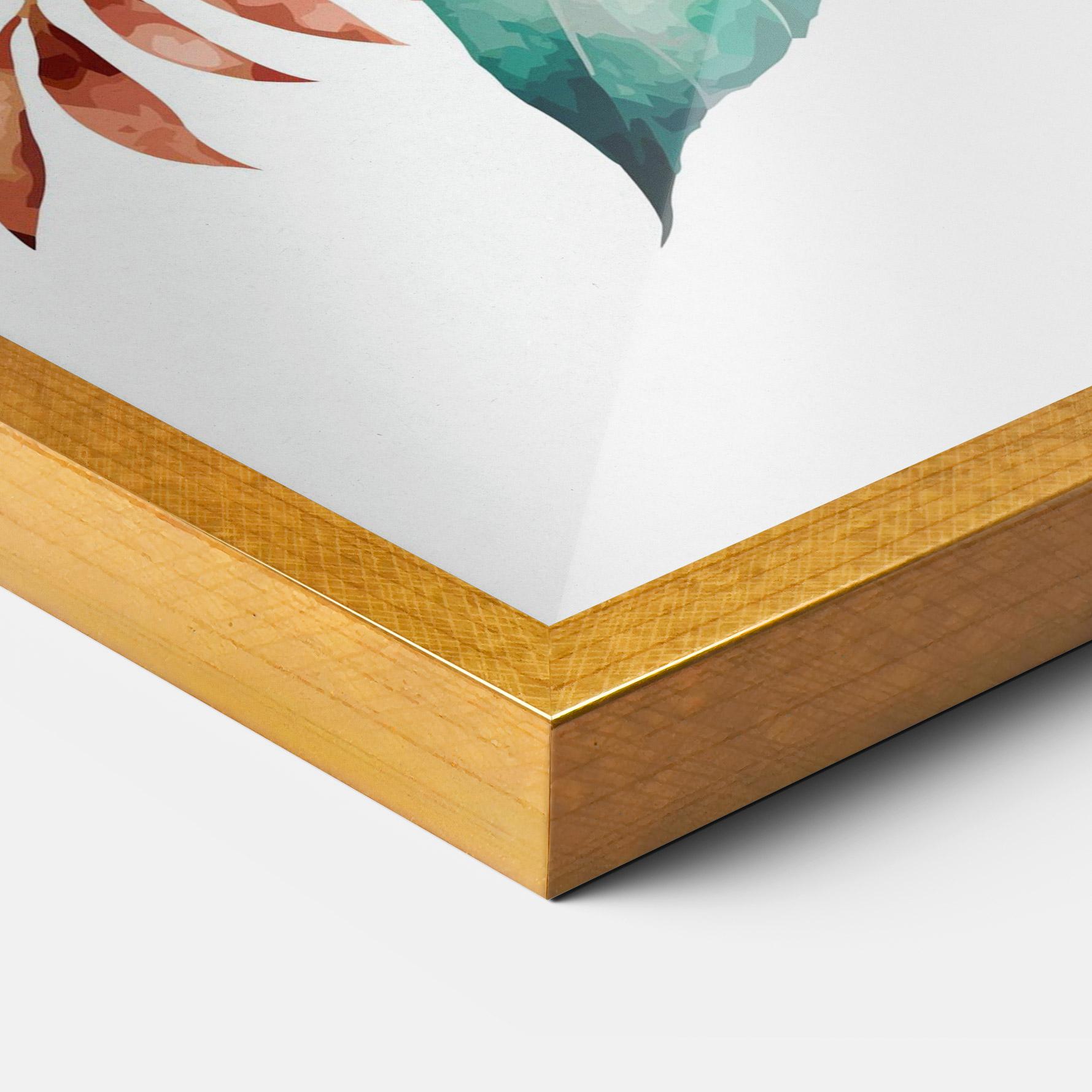 Poster Înrămat Bouquet Of Pink Roses mockup 3