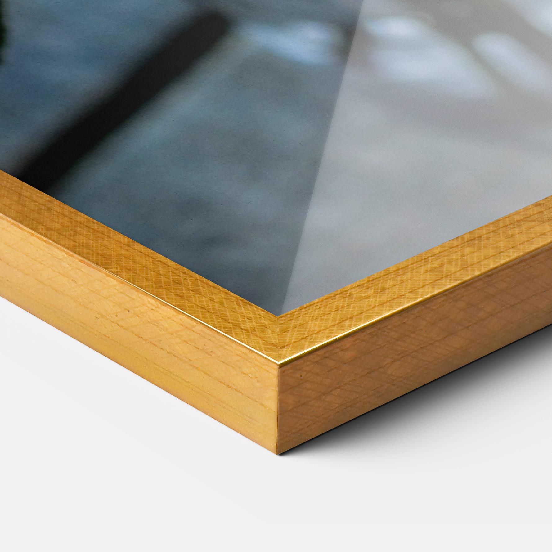 Poster Înrămat Red Orange Roses Bouquet mockup 3